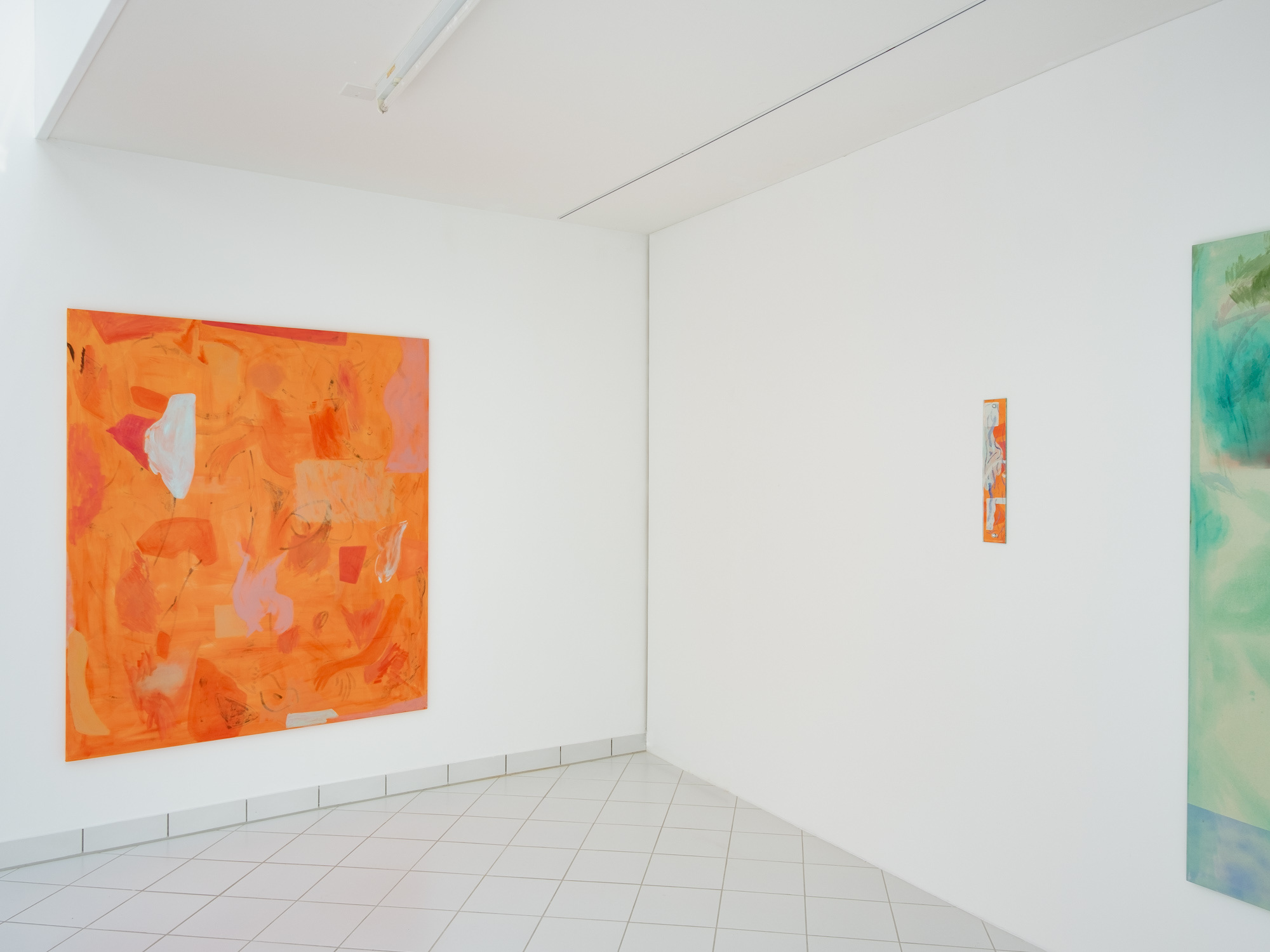 Zoé de Soumagnat, The water doubly sleep, installation view, 2022