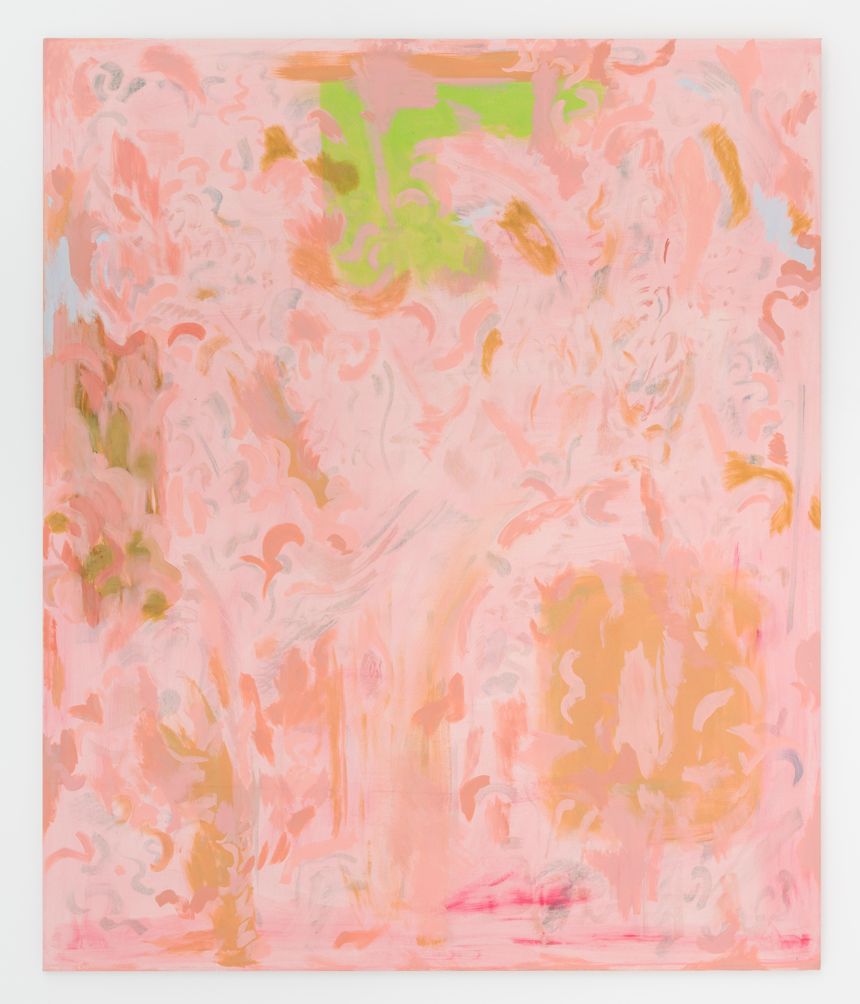Zoé de Soumagnat, Chestnut tree, 180x150cm, Oil and acrylic on canvas, 2022