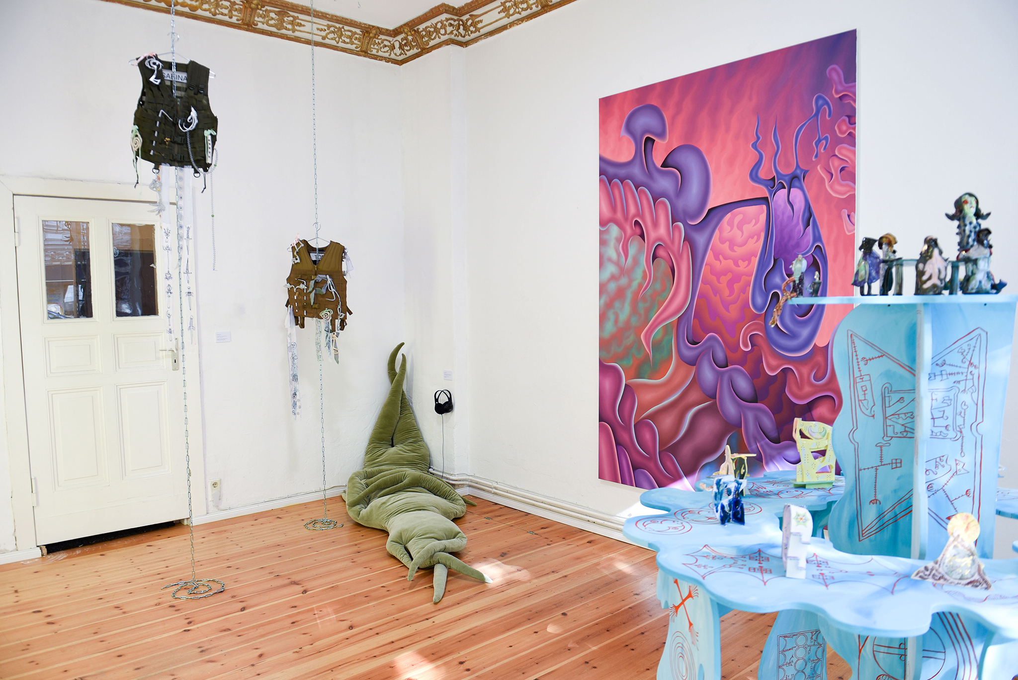 High Weirdness, Solaris Space, Berlin, 2022, Installation View, Photo: Rosanna Graf, Courtesy: the artists
