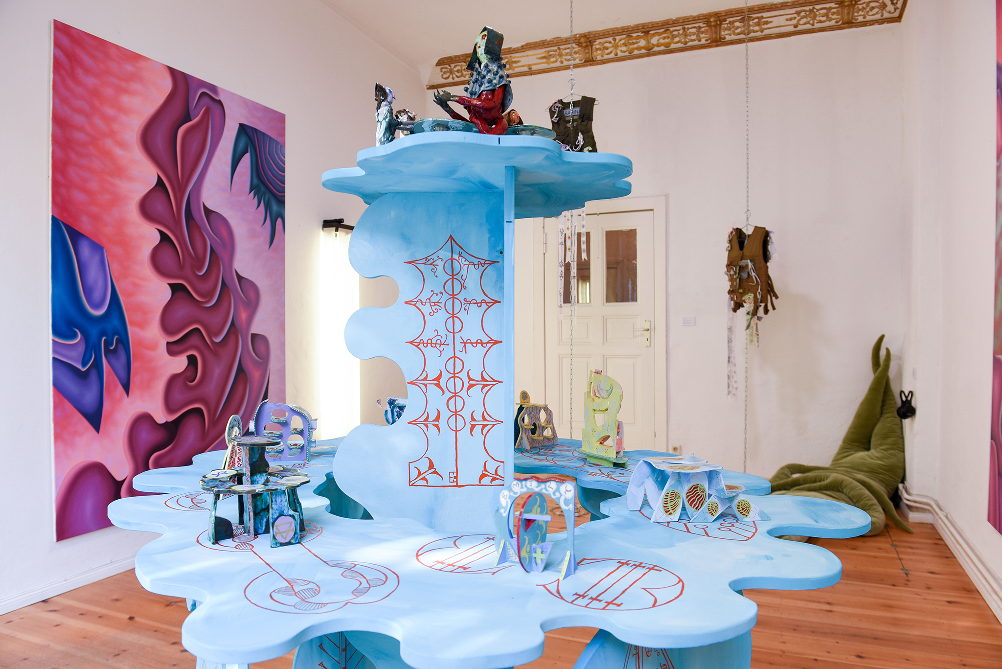 High Weirdness, Solaris Space, Berlin, 2022, Installation View, Photo: Rosanna Graf, Courtesy: the artists