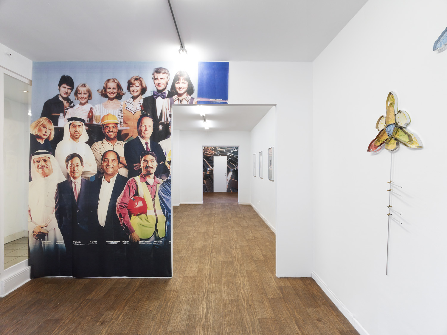 Jasmin Werner there in spirit 2022 Installation view