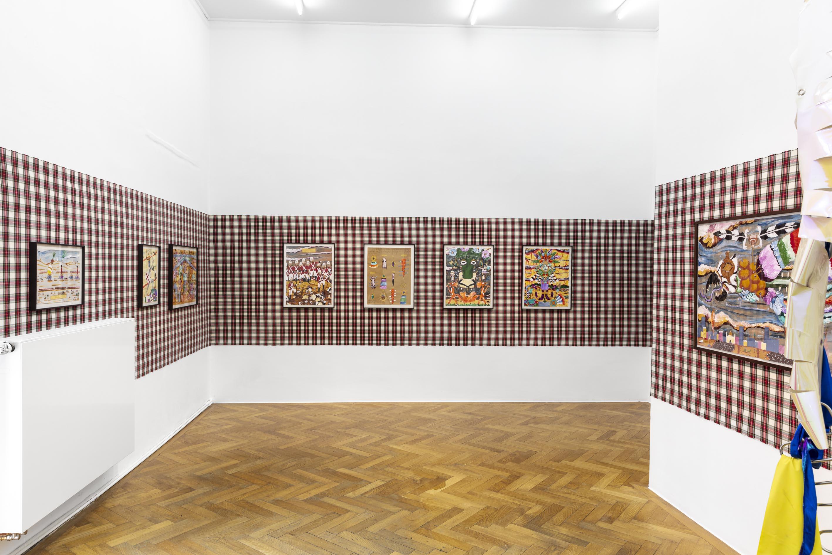 Anna Ehrenstein & Andrew Gilbert, Various Others 2022, in collaboration with KOW, Berlin, installation view, 2022, Sperling, Munich.