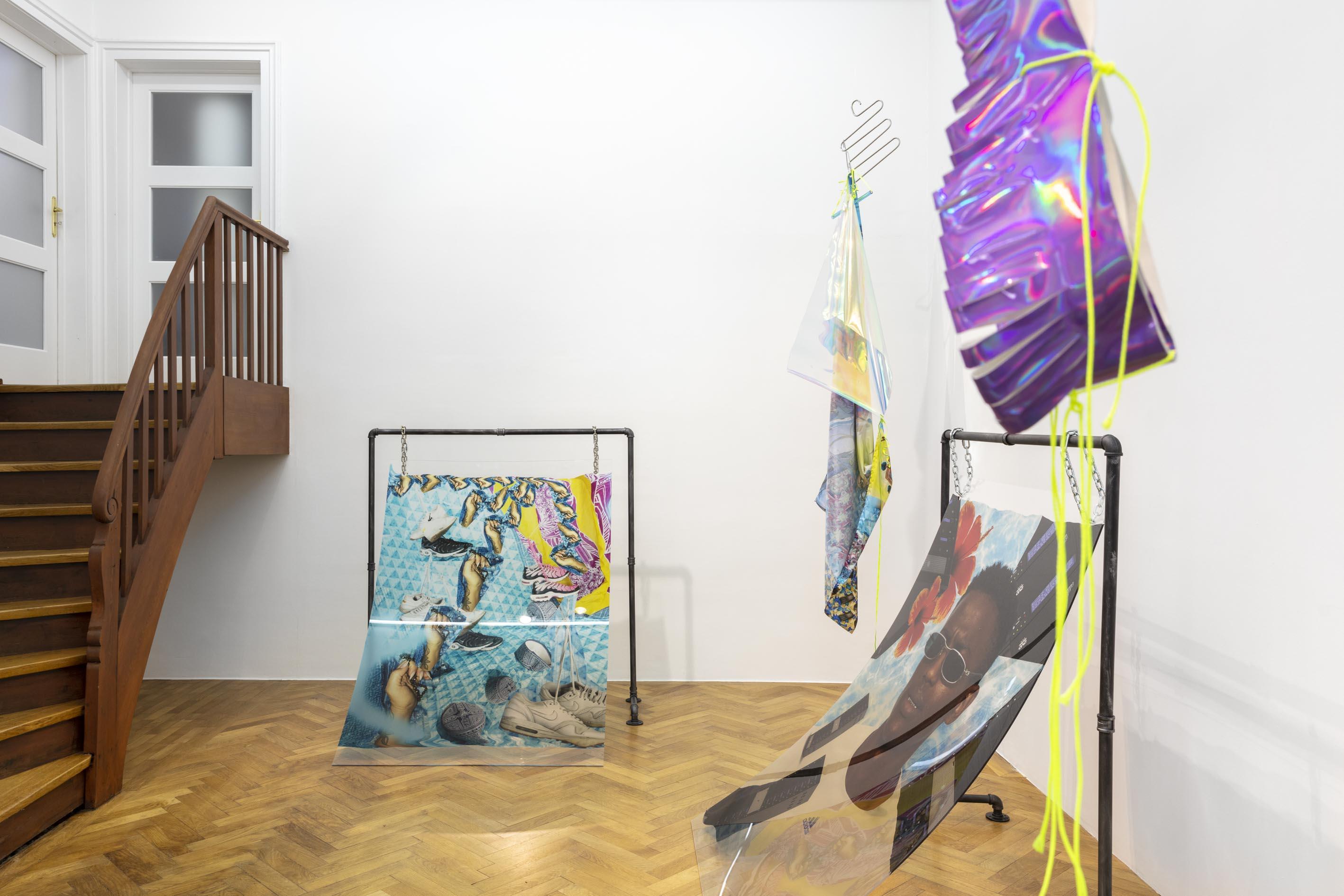 Anna Ehrenstein & Andrew Gilbert, Various Others 2022, in collaboration with KOW, Berlin, installation view, 2022, Sperling, Munich.