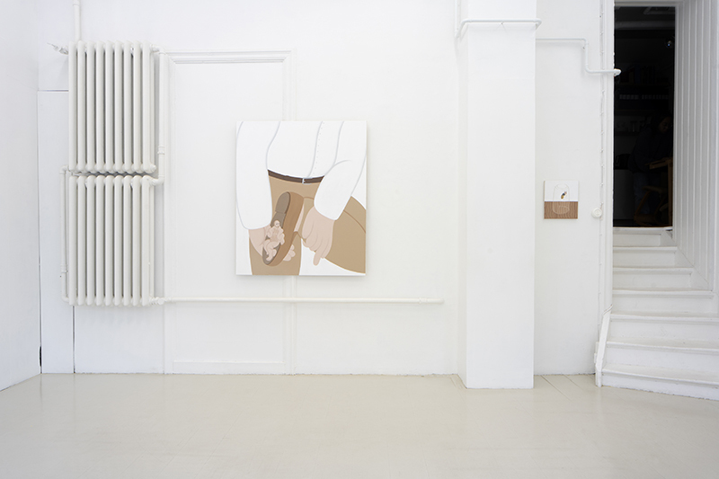 Alexander Basil, "The Problem I Did Not Consider" installation view.
