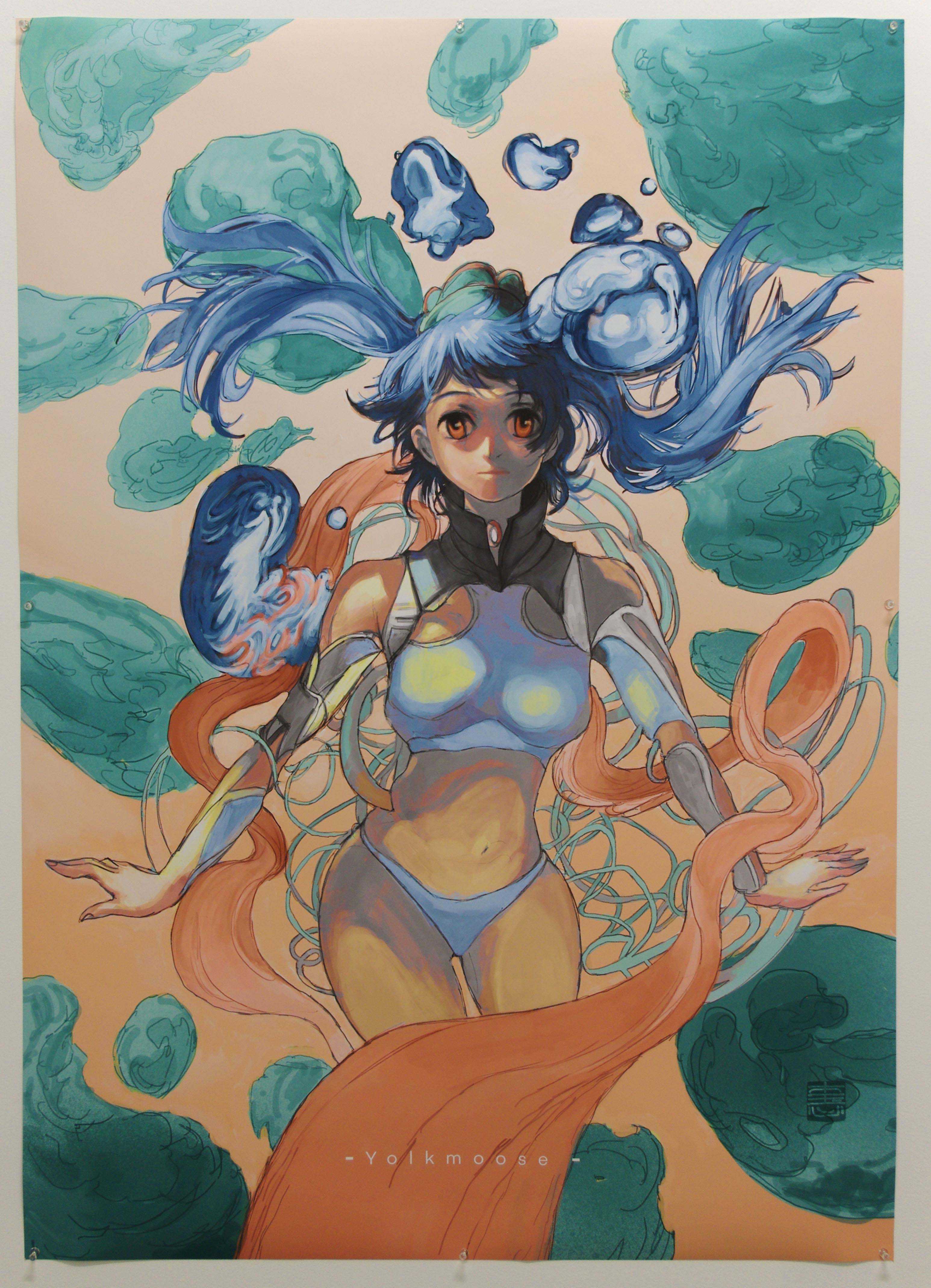Kitman Yeung, Underwater, 2022  Digital print, 84 x 119 cm