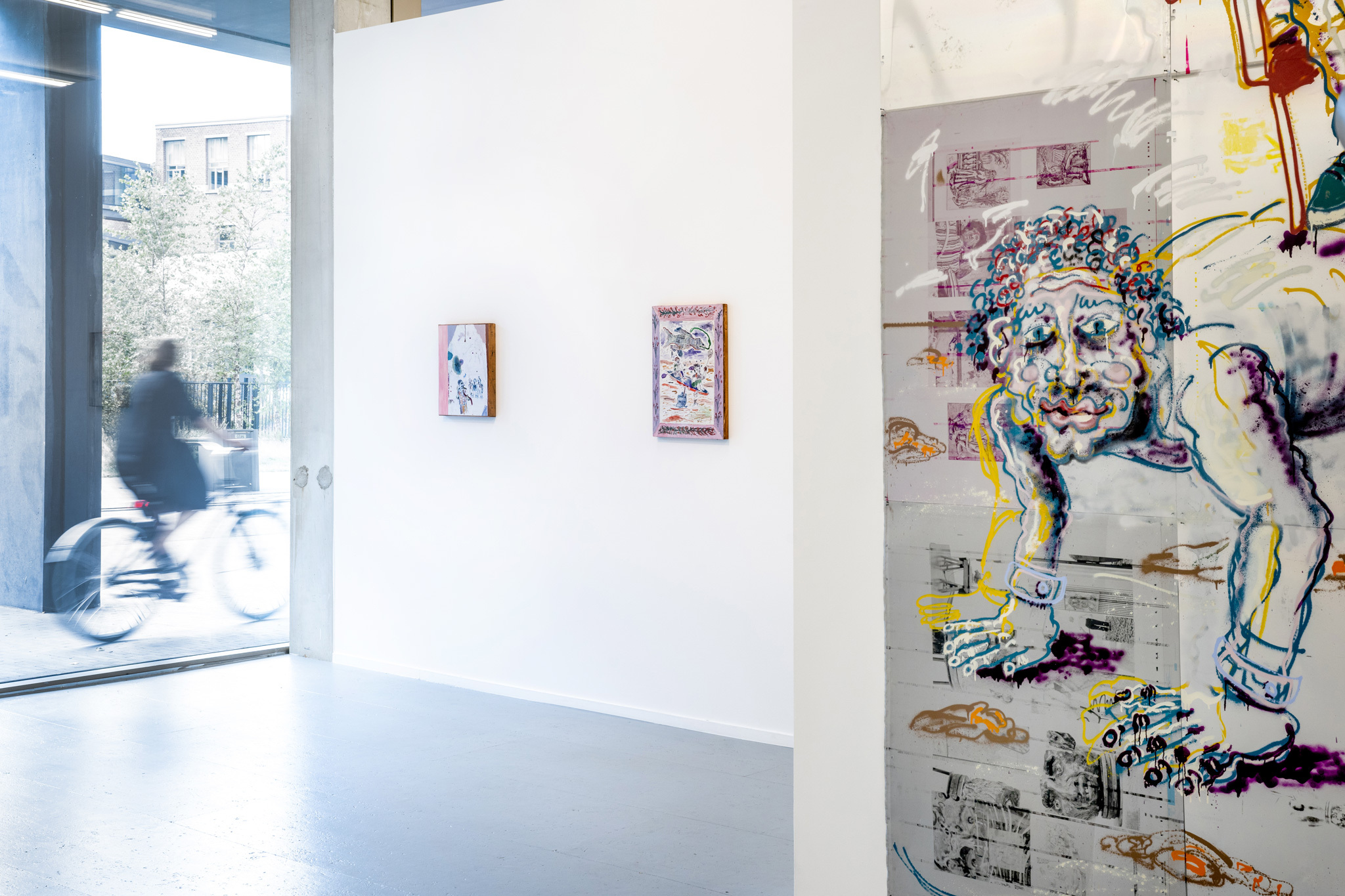 Exhibition view 'My mind is the mind of a fish' PLUS-ONE Gallery