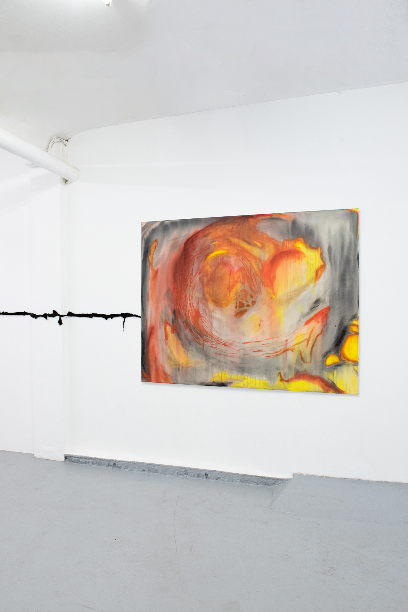 Volcano / Simulation (2022) 140 x 180 cm