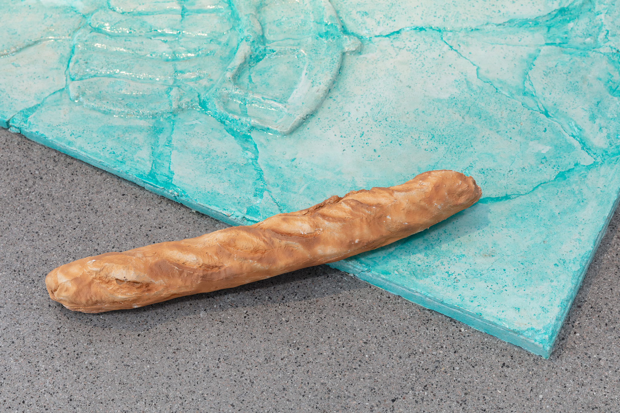 "Untitled (Baguette), Painted AcrylicOne (A1), 2022
