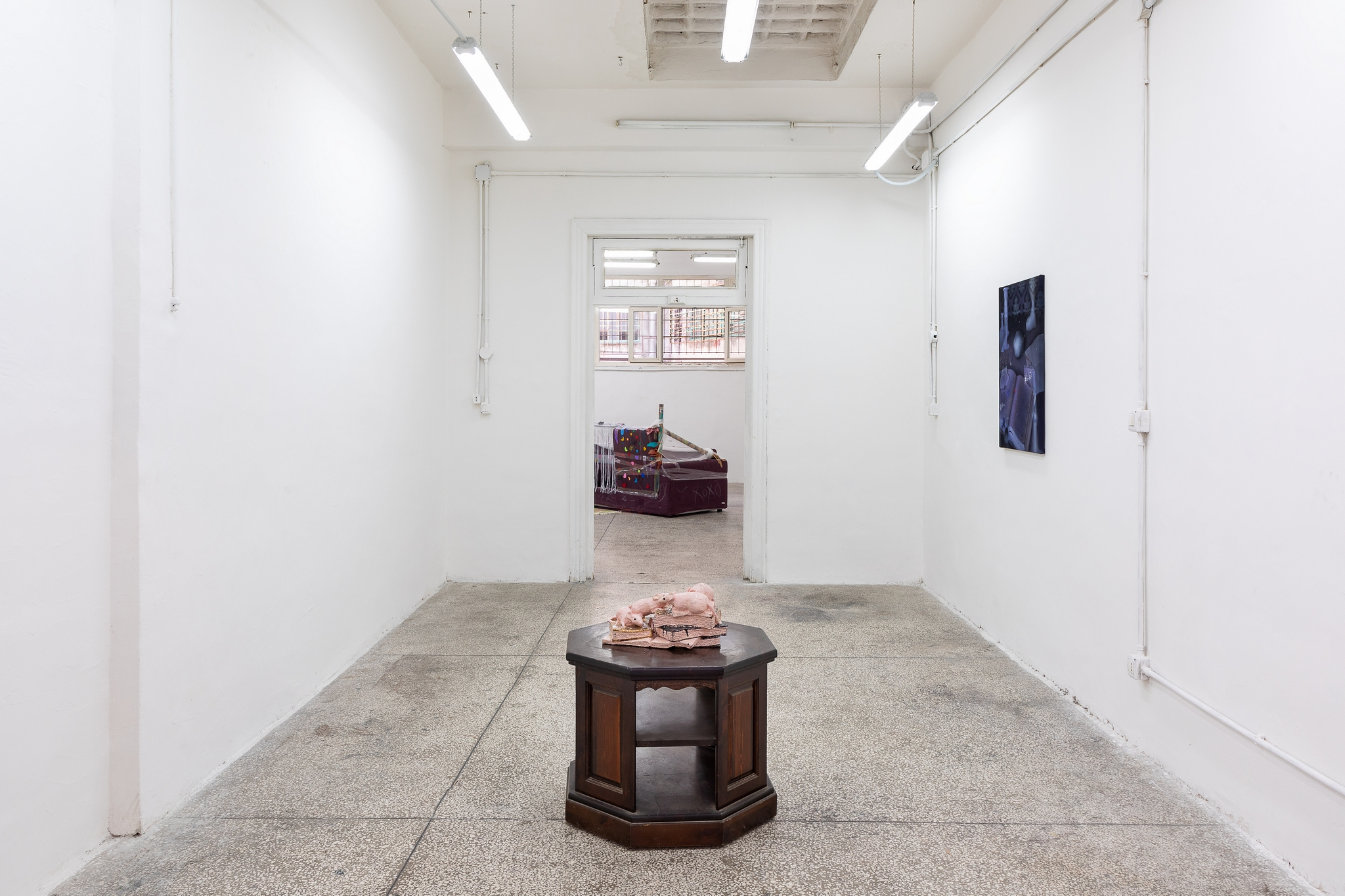 Exhibition view, Viola Leddi, Strategies for Invisibility