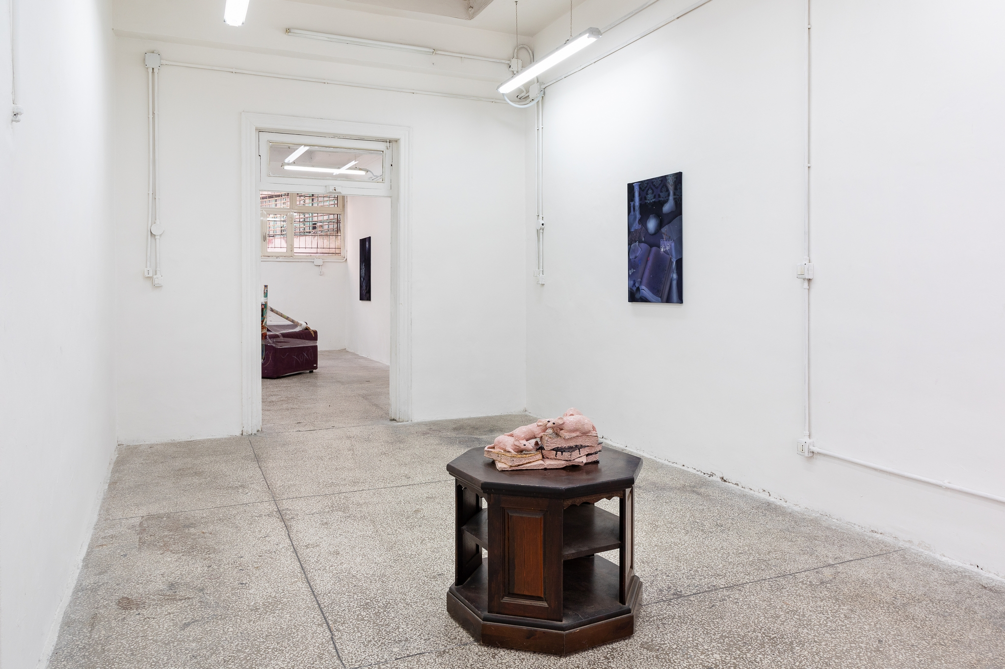 Exhibition view, Viola Leddi, Strategies for Invisibility