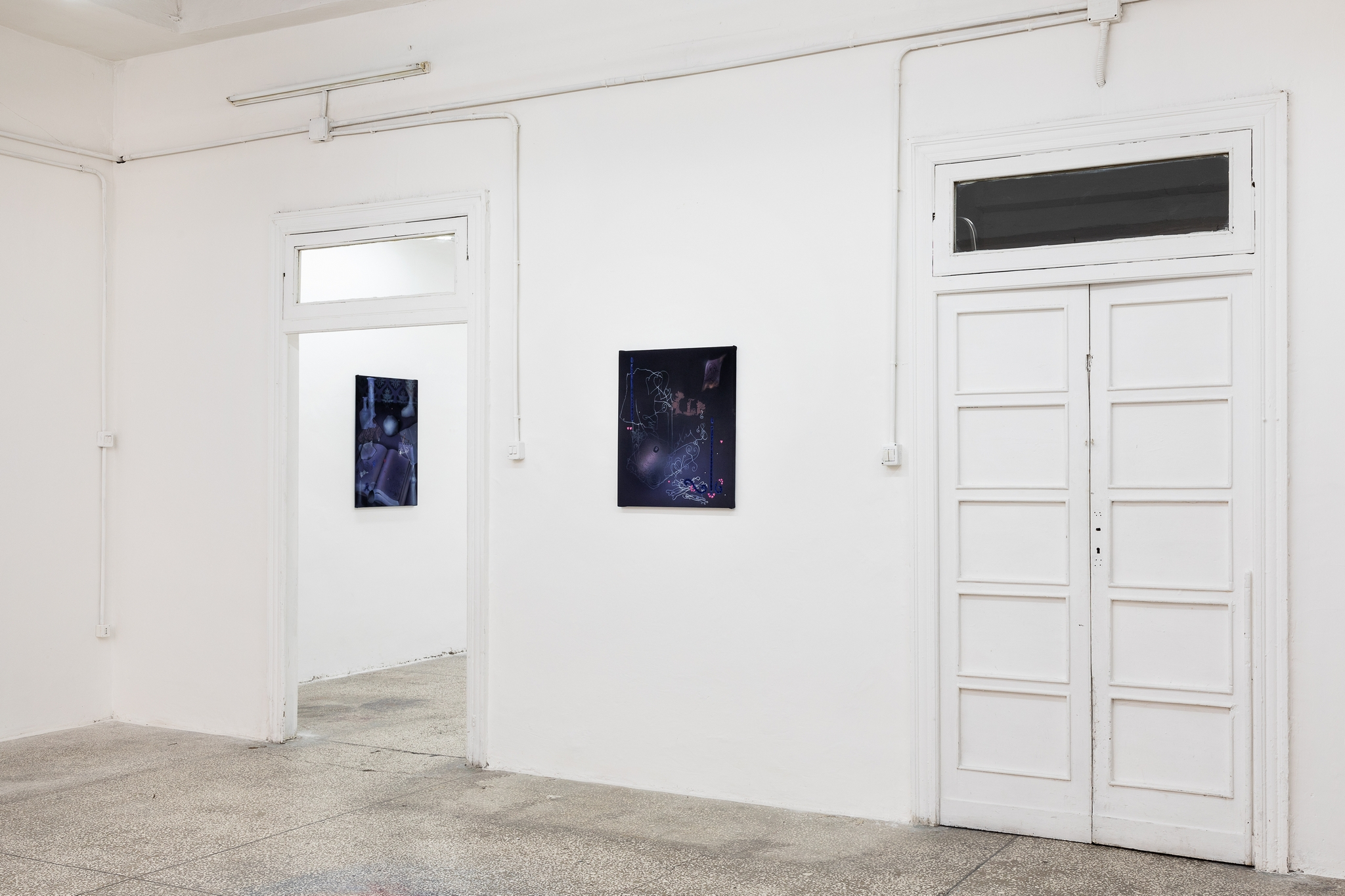 Exhibition view, Viola Leddi, Strategies for Invisibility