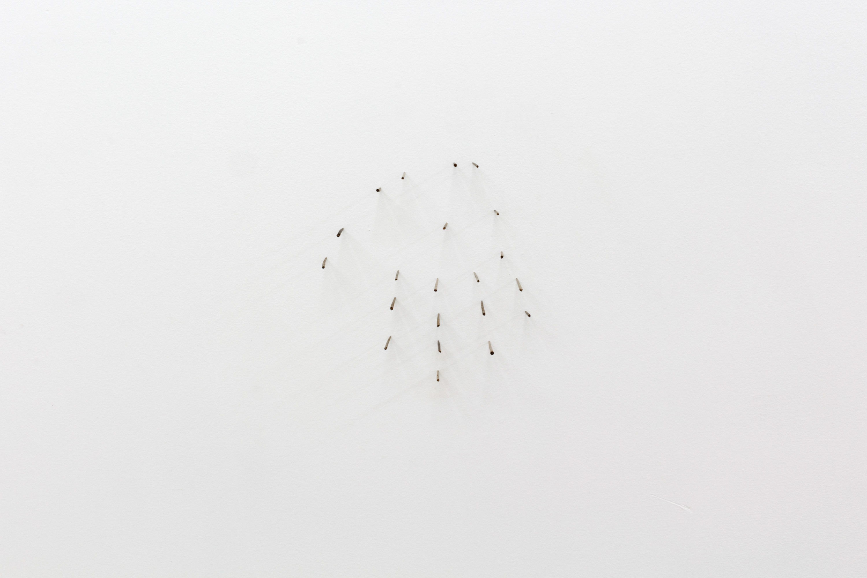 Graham Wiebe, Re-animation, 2022, Reclaimed rainstick needles, Dimensions variable