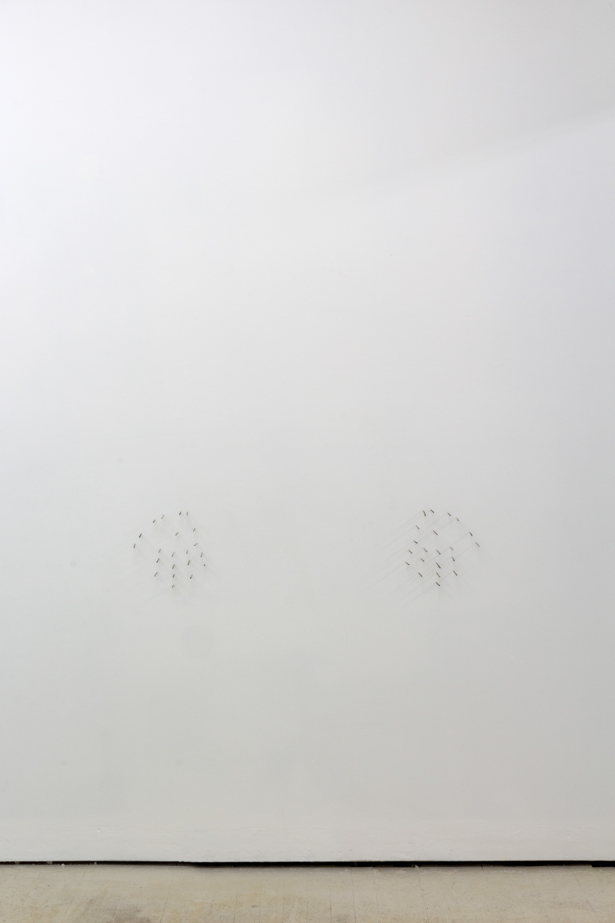 Graham Wiebe, Re-animation, 2022, Reclaimed rainstick needles, Dimensions variable
