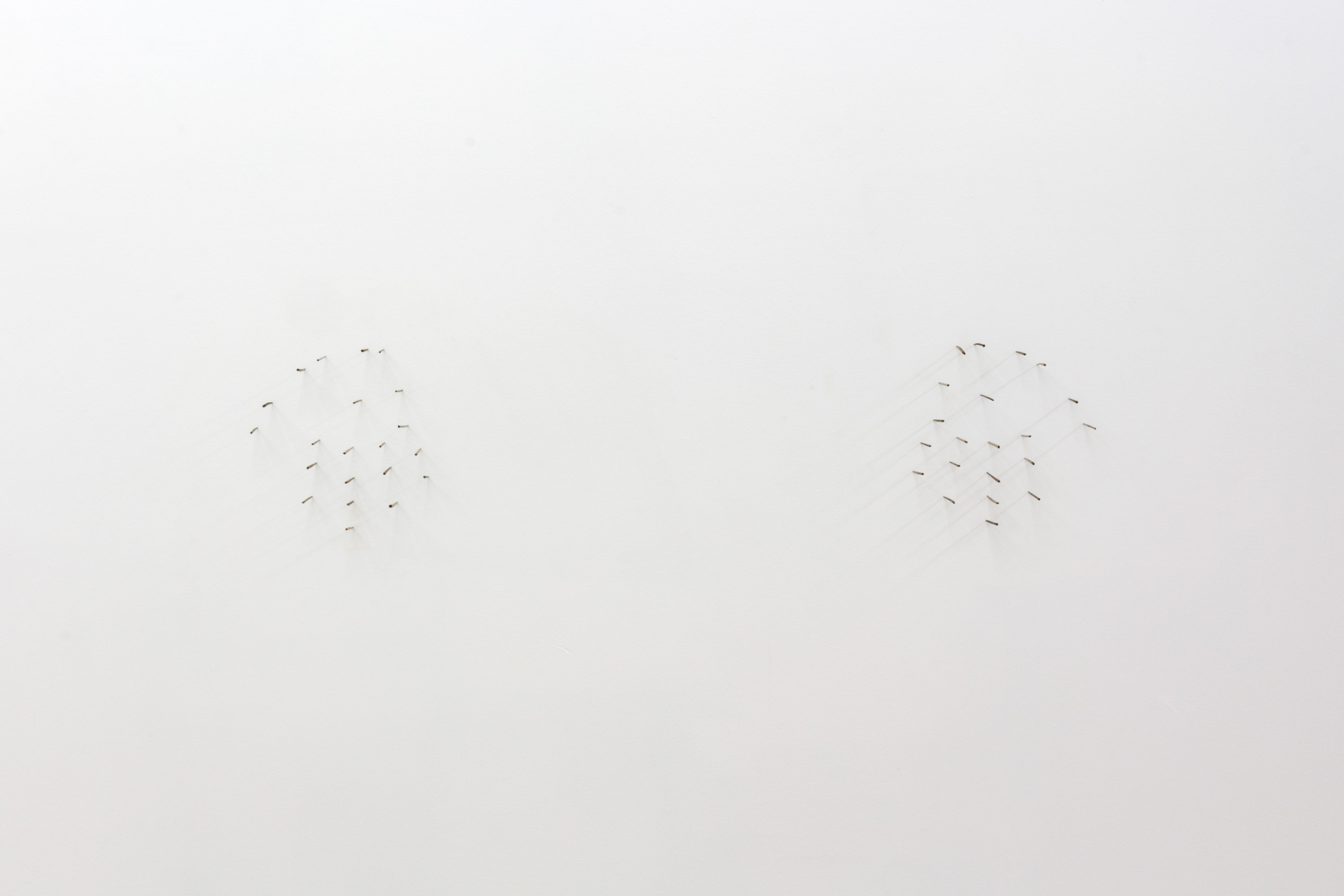 Graham Wiebe, Re-animation, 2022, Reclaimed rainstick needles, Dimensions variable