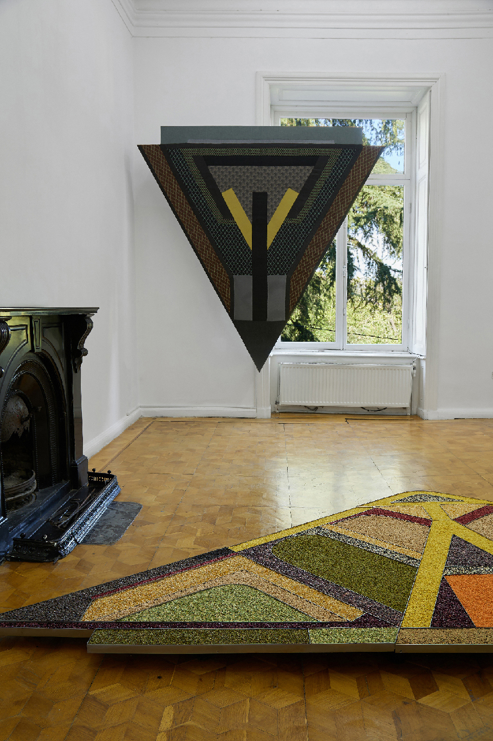 Installation view, Anna K.E.'s solo show 'In Order' at Artbeat, Tbilisi, Georgia, 2022