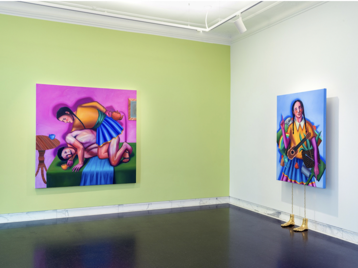 installation shot, Ivana de Vivanco: Temple of Inversion, 2022