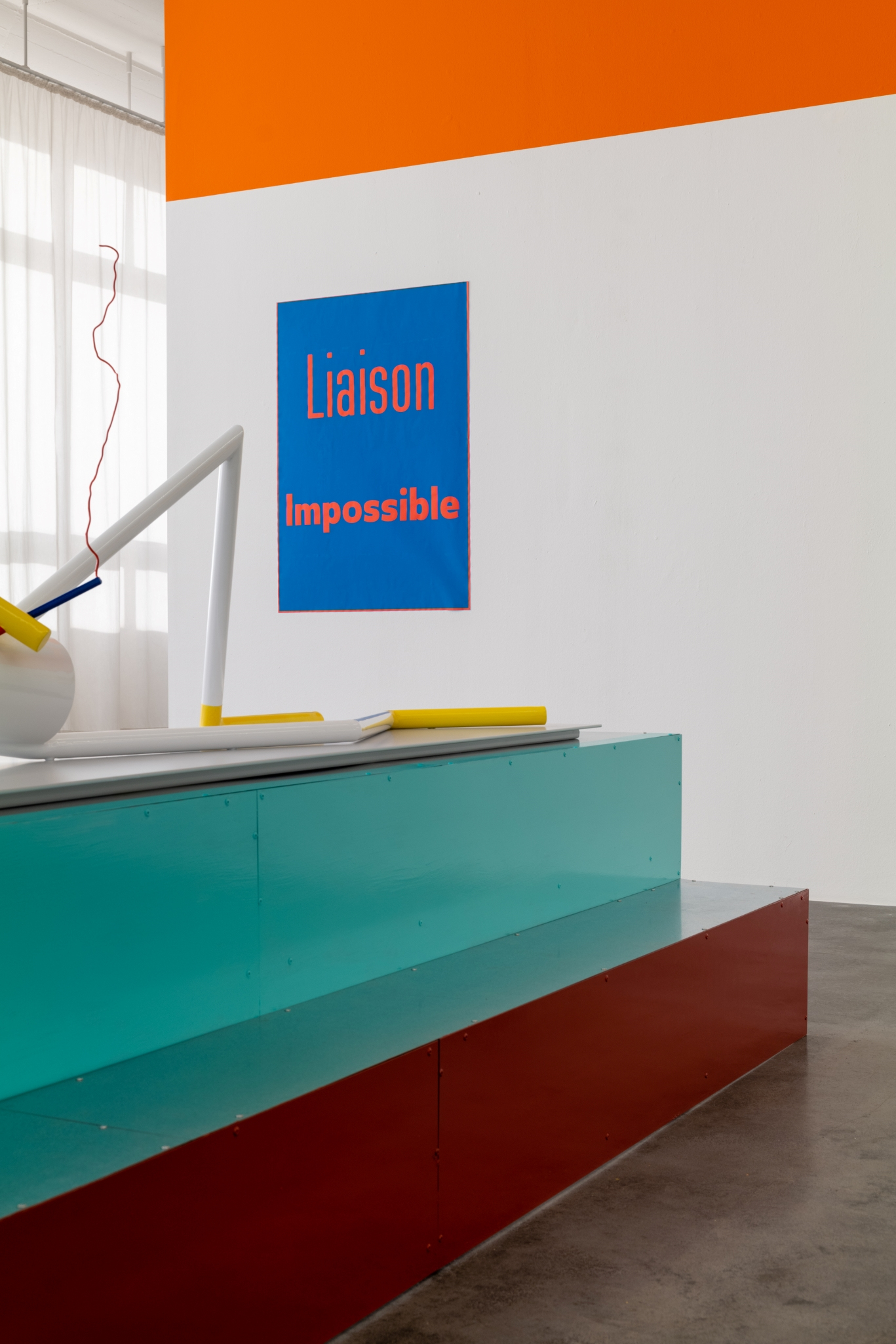 Wilhelm Klotzek, Liaison impossible, 2019, screen print on paper, 70 x 100 cm, Courtesy Wilhelm Klotzek and Klosterfelde Edition, © the artist.