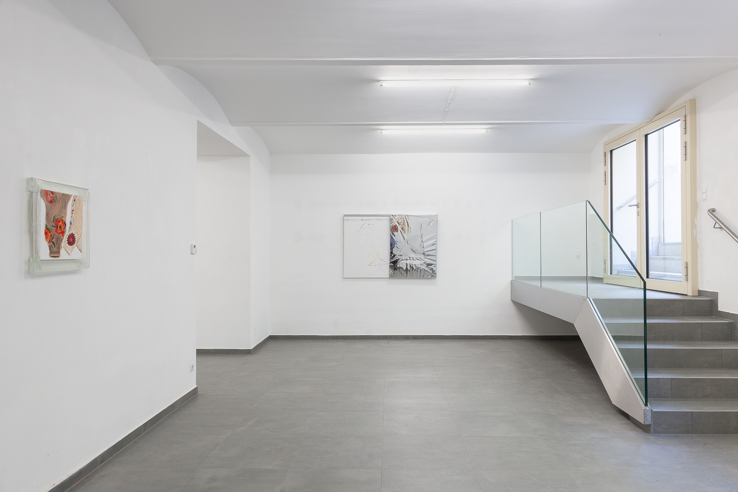 Exhibition view, VIN VIN, Myles Starr, "Happy" "35th"