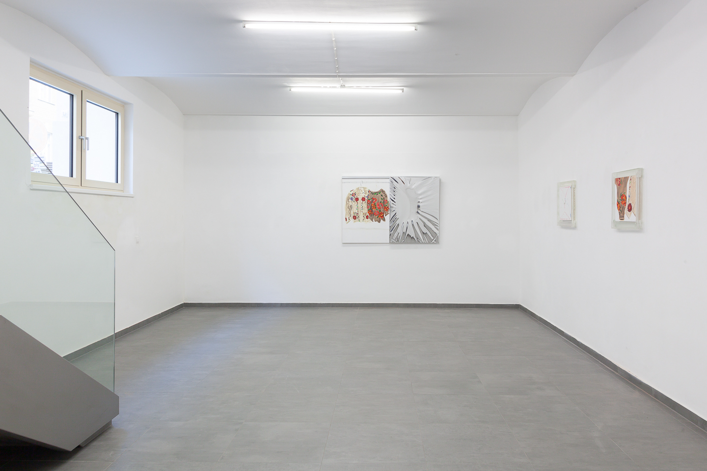 Exhibition view, VIN VIN, Myles Starr, "Happy" "35th"