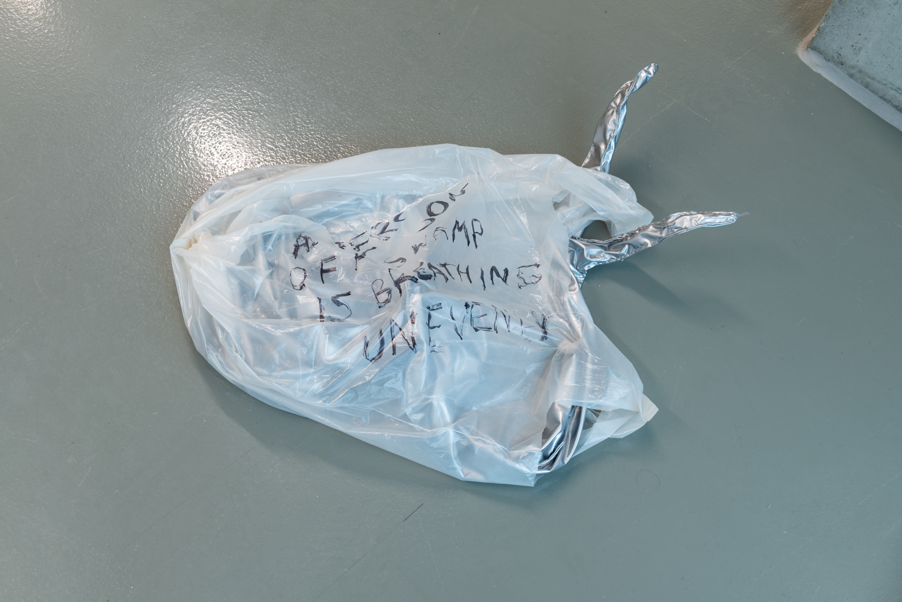 Julia Zastava, “A person of a swamp is breathing unevenly” (2022), Photo: Sophie Pölzl