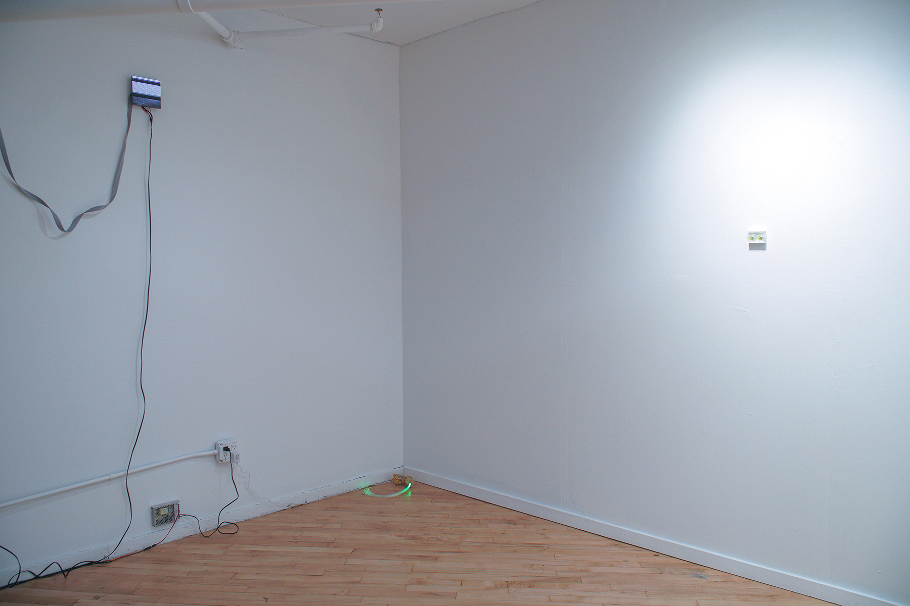 WHO IS PLUTO - Installation view, Subtitled NYC, 2022