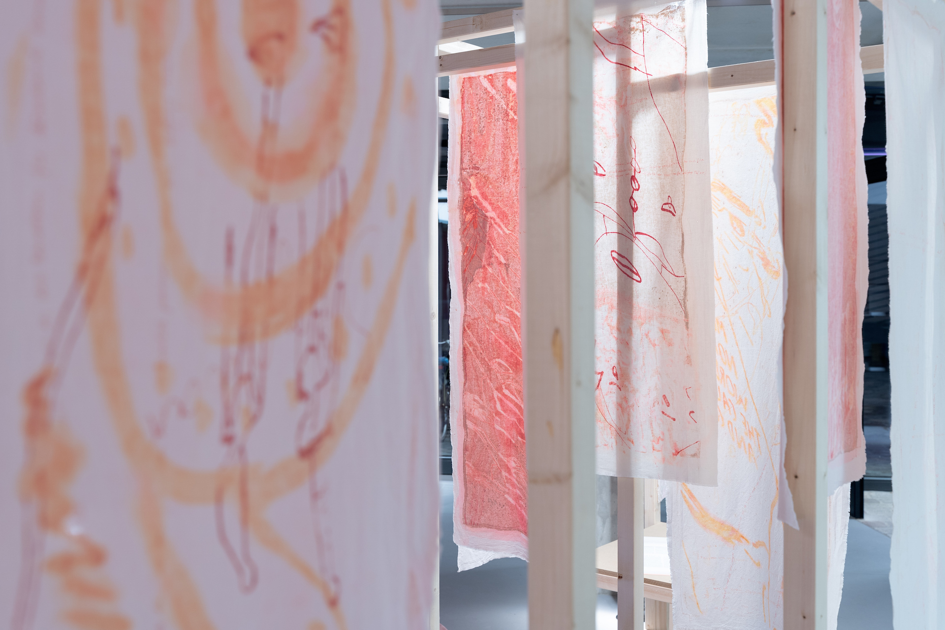 Aus: Zimmer Nr. 3 (There Is Nothing But Time Time), 2022, exhibition view, feldünf, Berlin