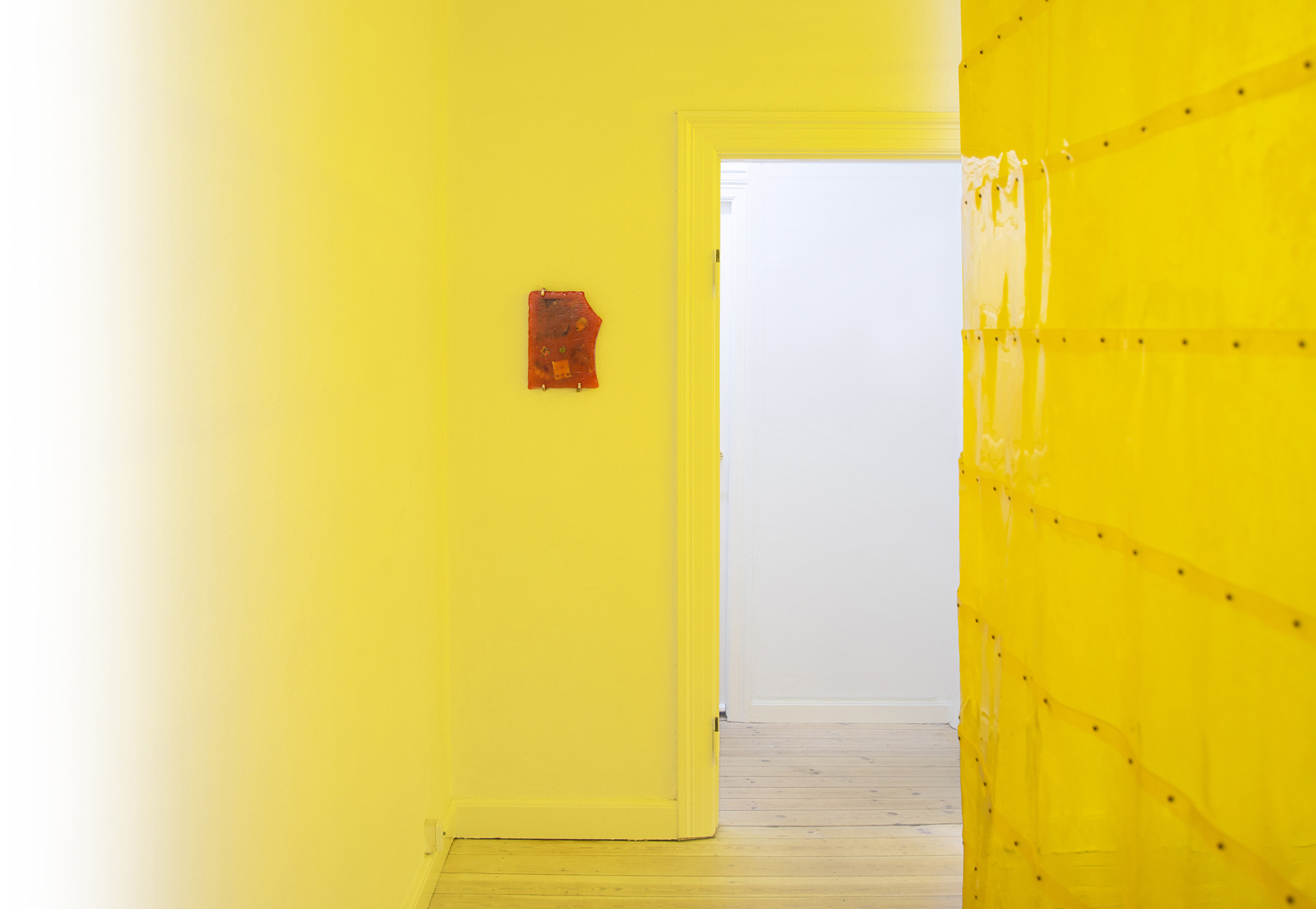 Grüner Vogelius, Installation view at Matteo Cantarella, 14.10.22 - 12.11.22