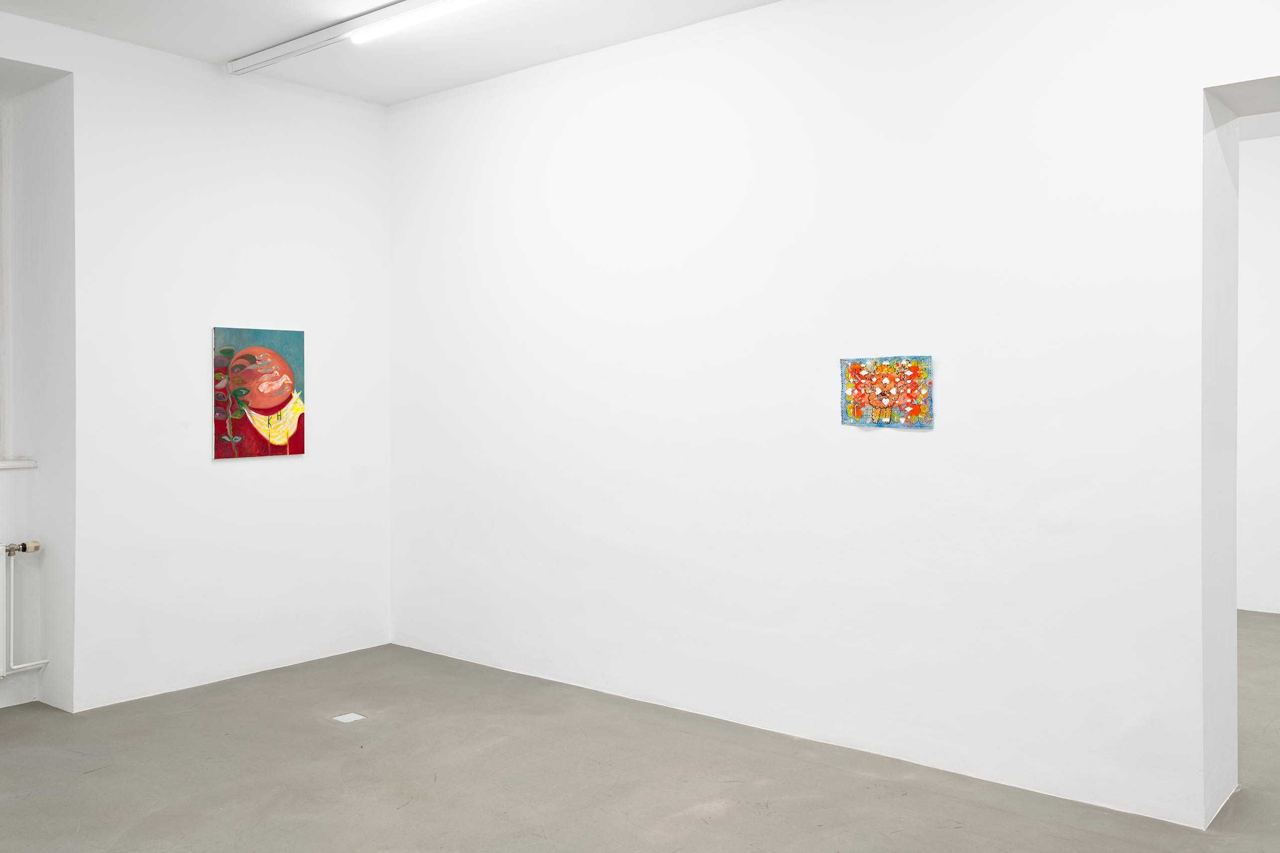 Katharina Höglinger, More Hours than One Day, installation view, Wonnerth Dejaco, Vienna 2022. Courtesy of Wonnerth Dejaco and the artist. Photo: Peter Mochi