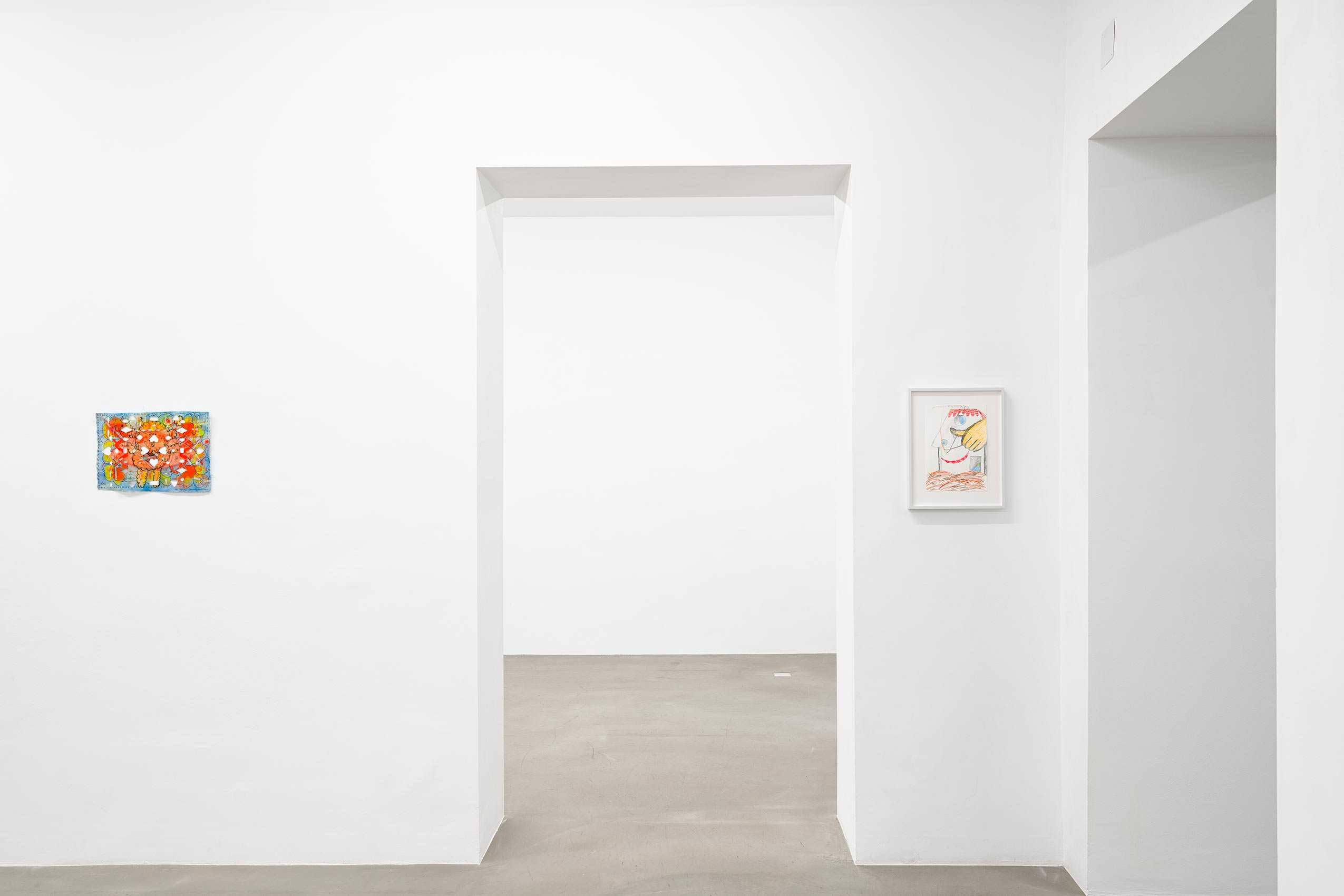 Katharina Höglinger, More Hours than One Day, installation view, Wonnerth Dejaco, Vienna 2022. Courtesy of Wonnerth Dejaco and the artist. Photo: Peter Mochi