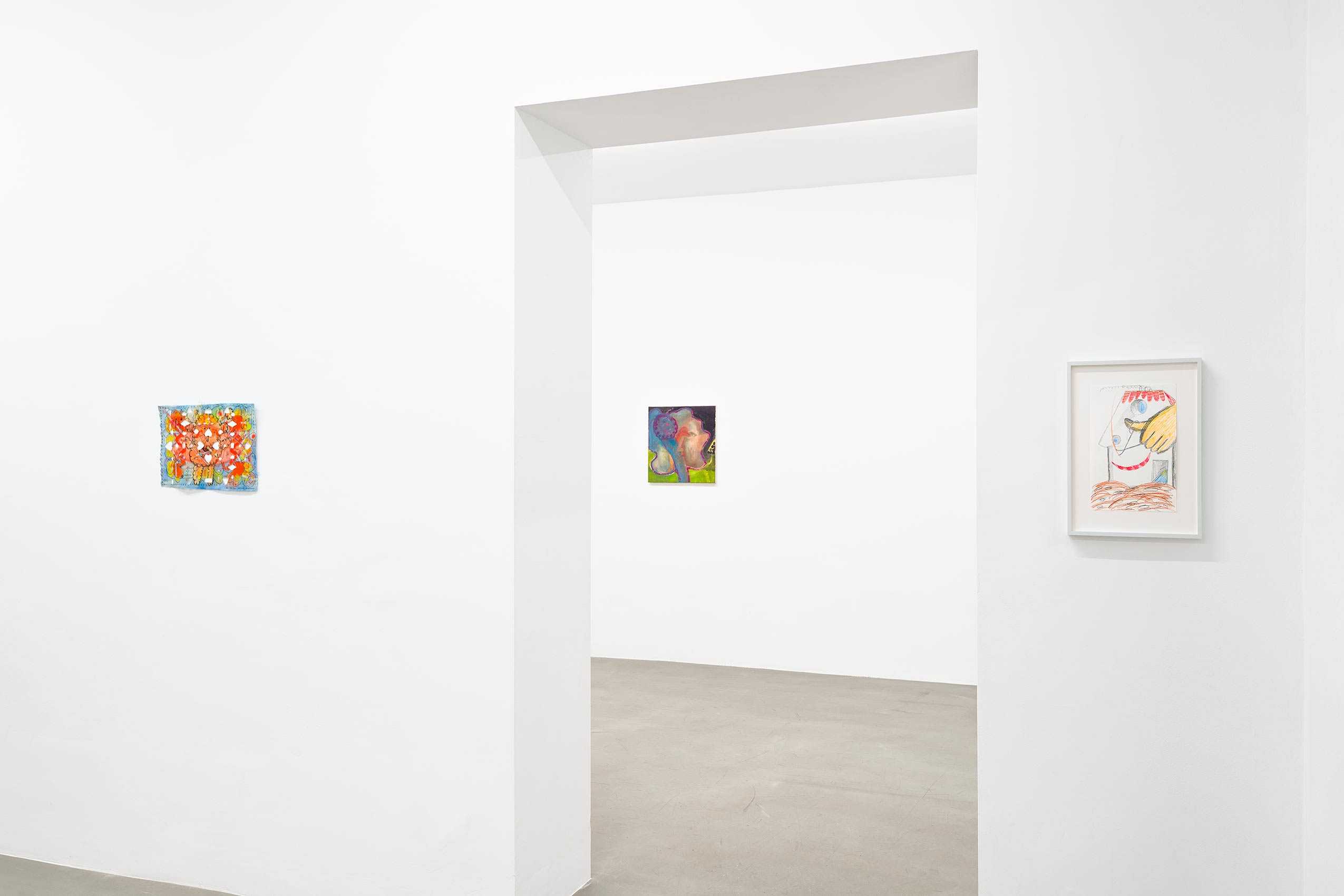 Katharina Höglinger, More Hours than One Day, installation view, Wonnerth Dejaco, Vienna 2022. Courtesy of Wonnerth Dejaco and the artist. Photo: Peter Mochi