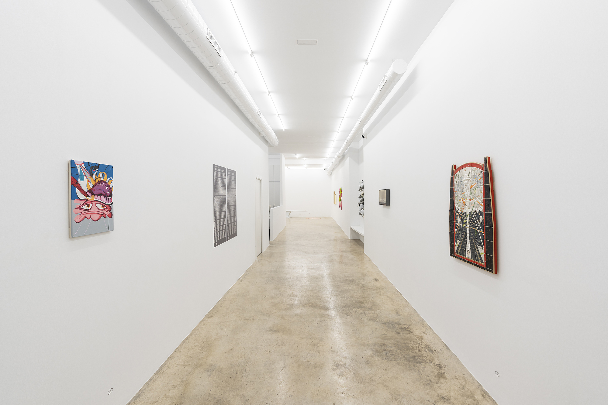 The sound of a Falling Tree. Installation photo.