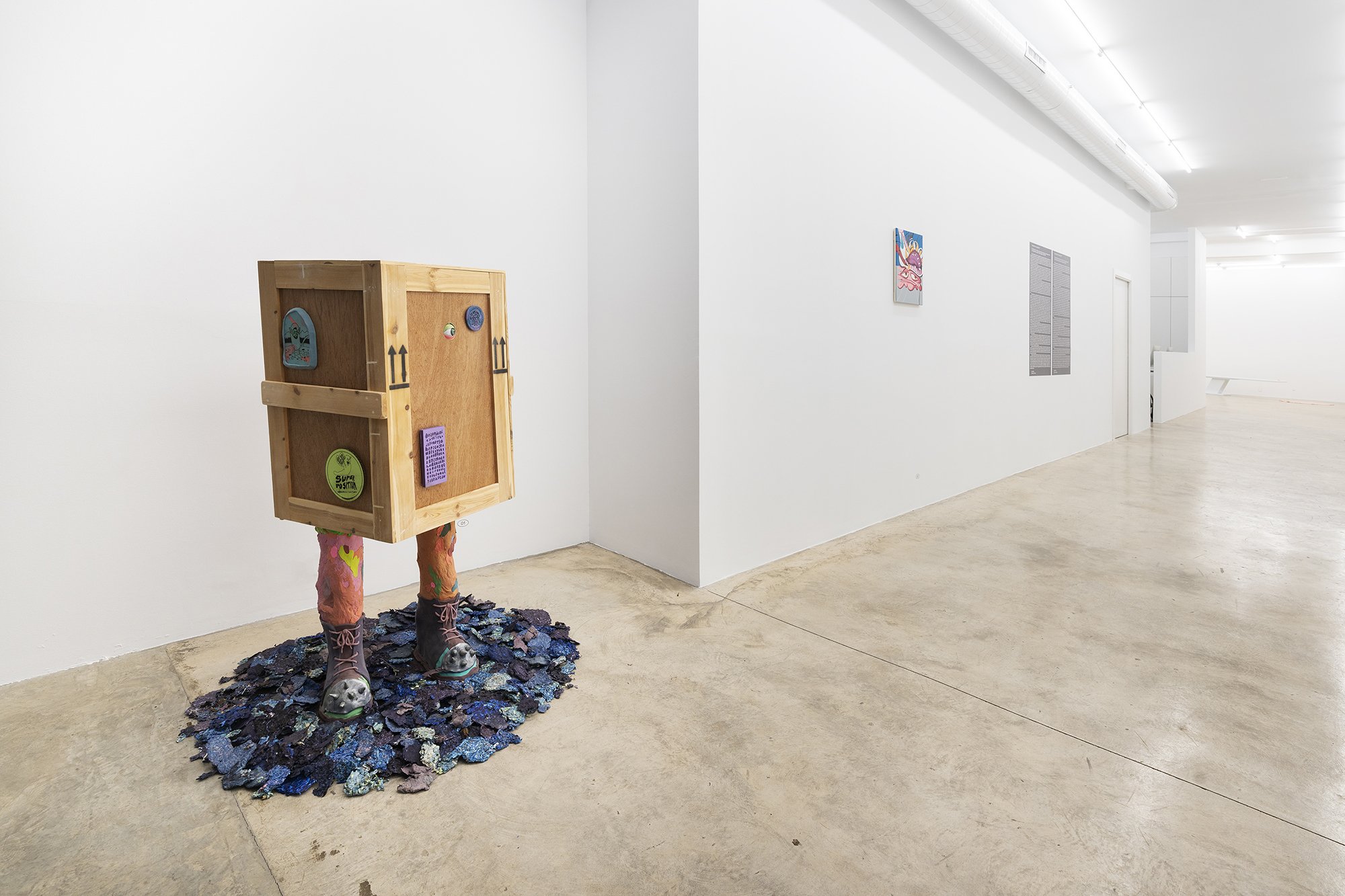 The Sound of a Falling Tree. Installation photo.