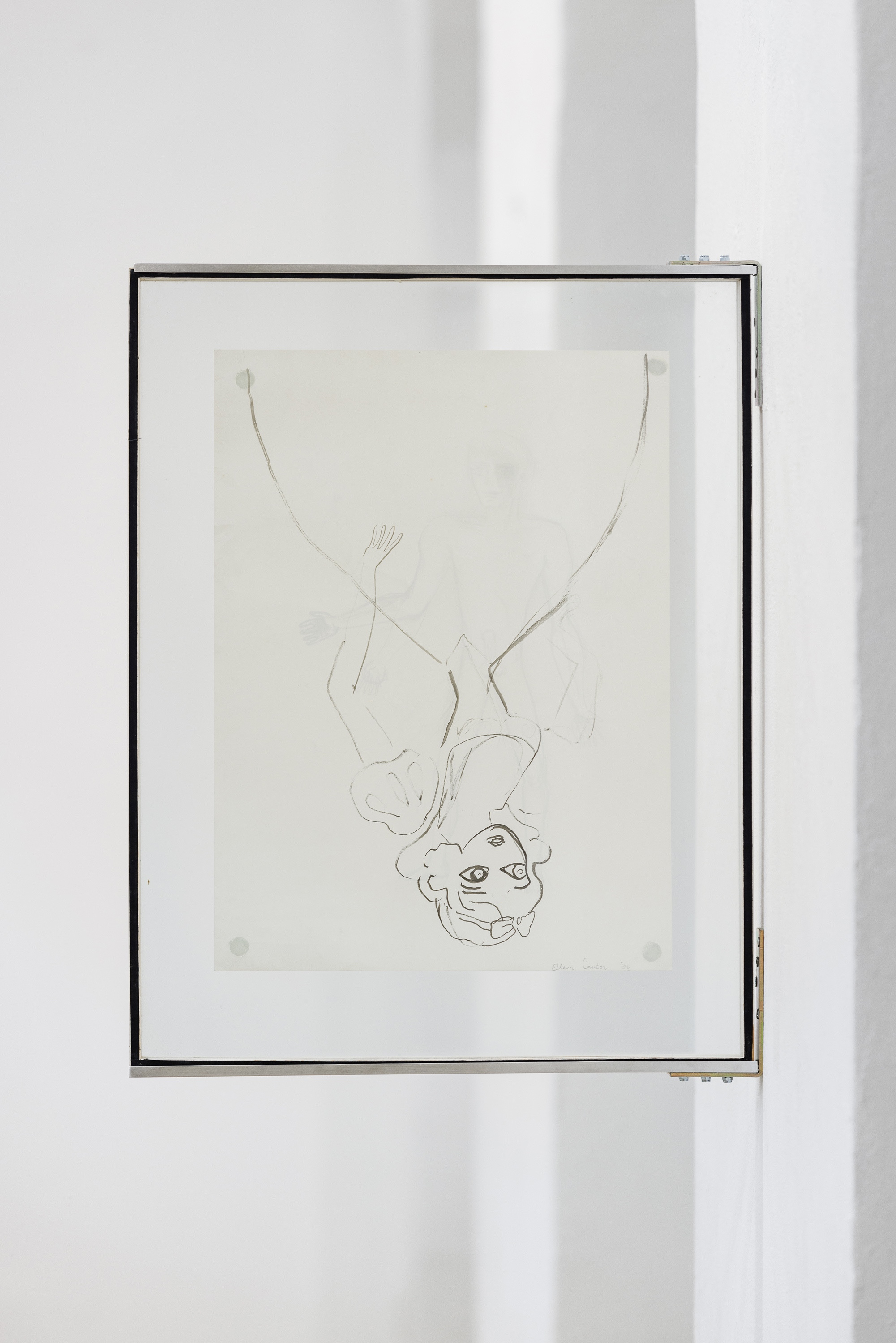 Ellen Cantor, Prince/ Snow White, 1996, Installation view Capture Captures, curated by Lucie Pia, Universitätsgalerie der Angewandten im Heiligenkreuzerhof, Sala Terrena, Wien, 2022 (back side)