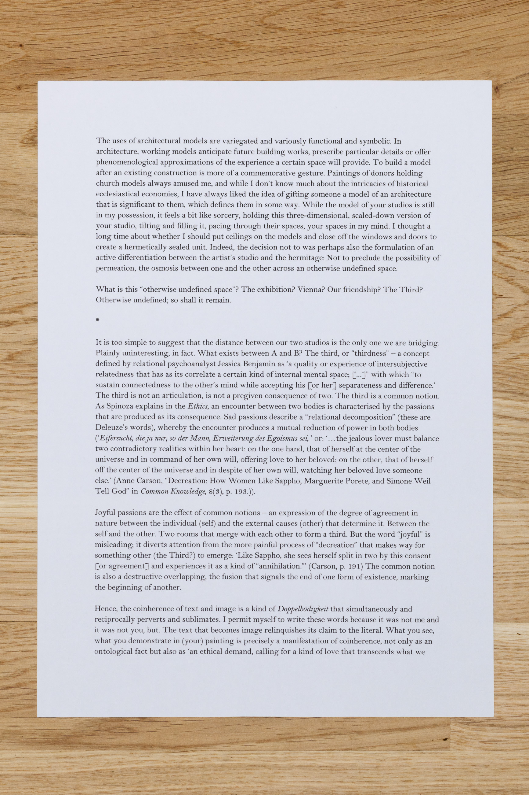 Miriam Stoney, Textual Situation (Too Many Words), 2022