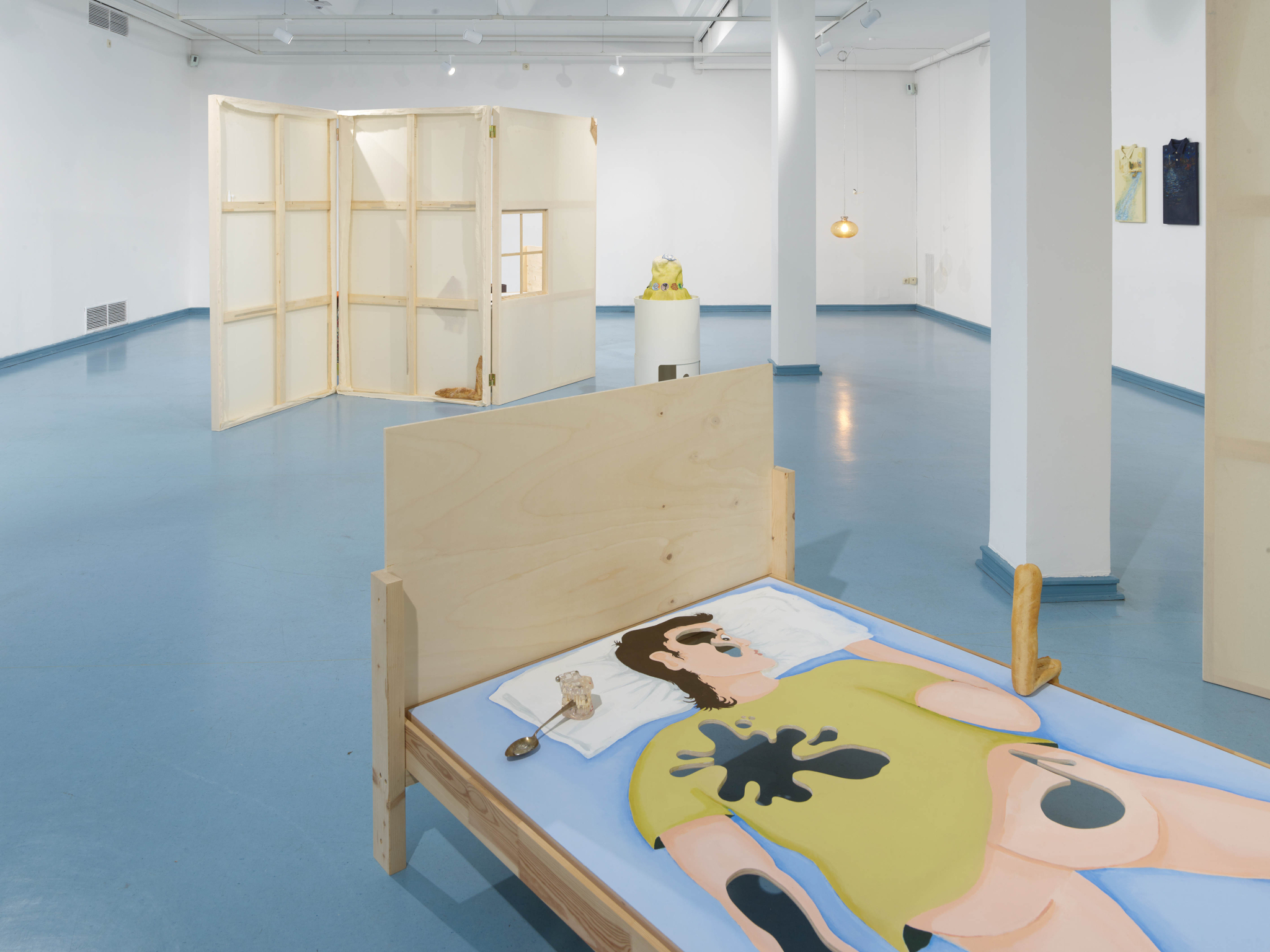 Pablo Schlumberger, kurz blühen, lange dämmern 3, 122x210 cm, 2022