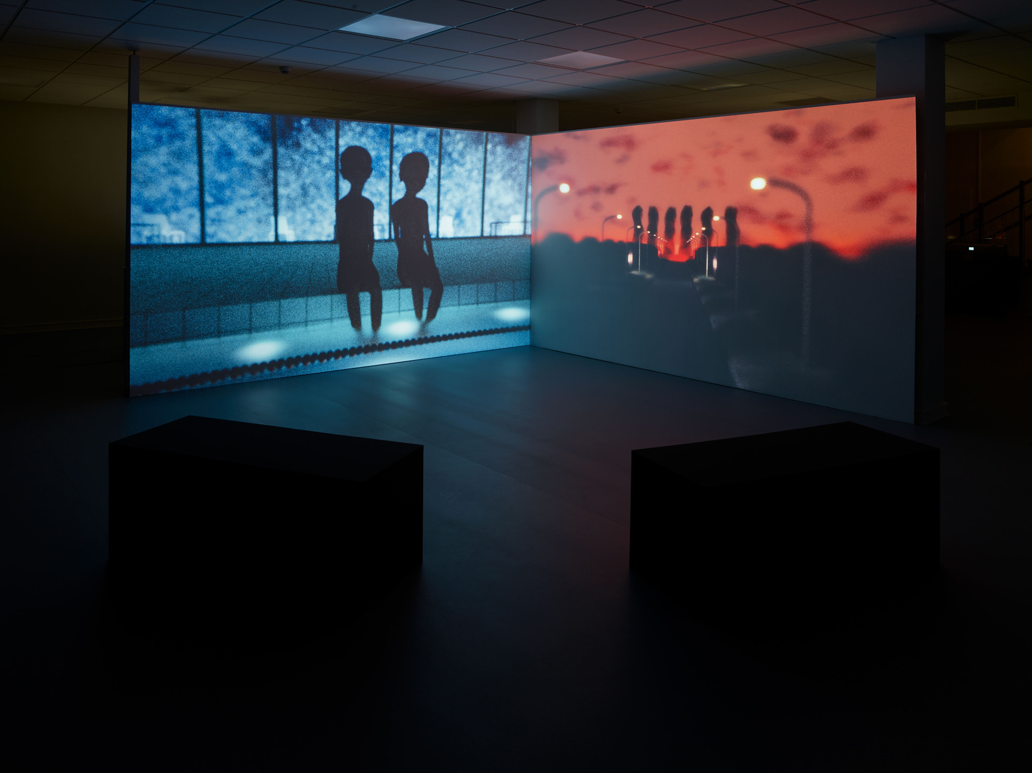 Fynn Ribbeck, Solid State Dream, 2-Channel-Animation, 2022, 18 min