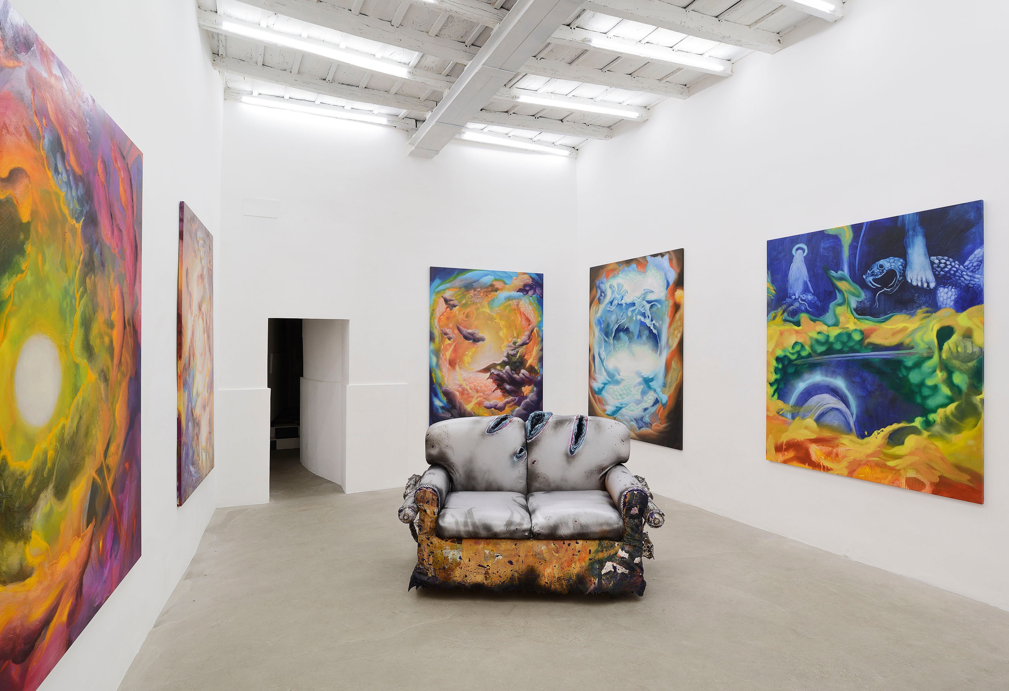 Diego Gualandris Escape from Regina Coeli, 2022 Installation view at ADA, Rome