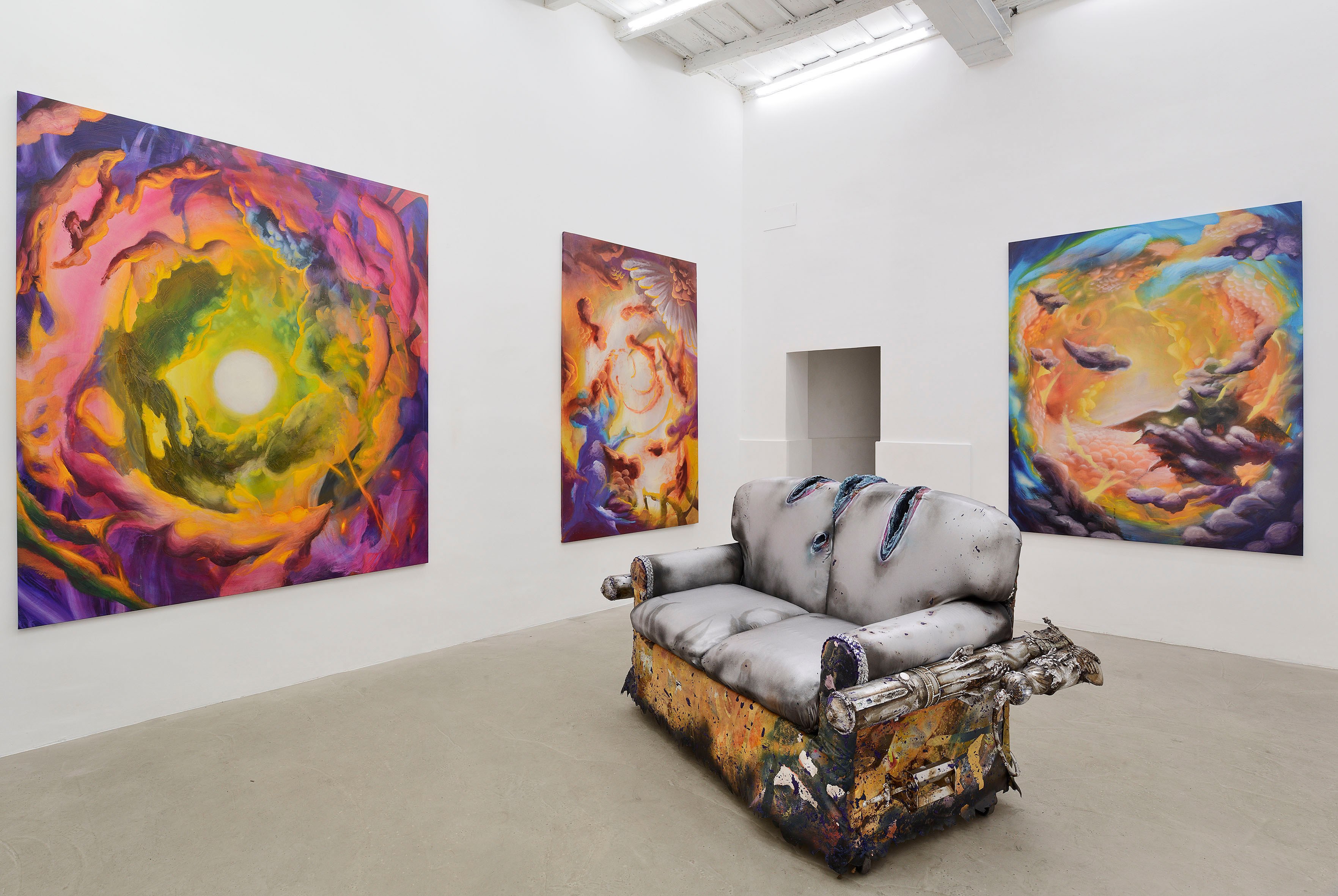 Diego Gualandris Escape from Regina Coeli, 2022 Installation view at ADA, Rome