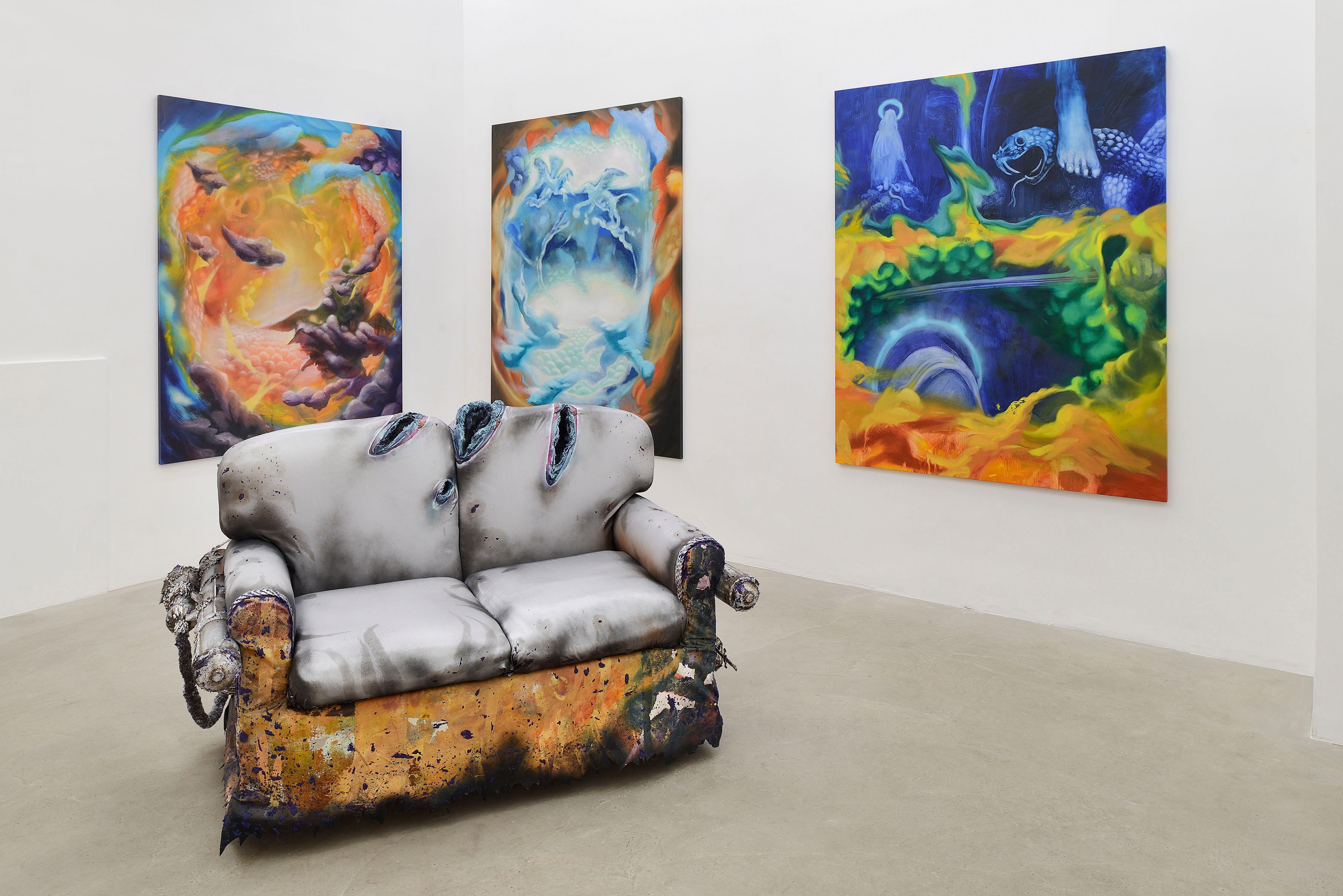 Diego Gualandris Escape from Regina Coeli, 2022 Installation view at ADA, Rome