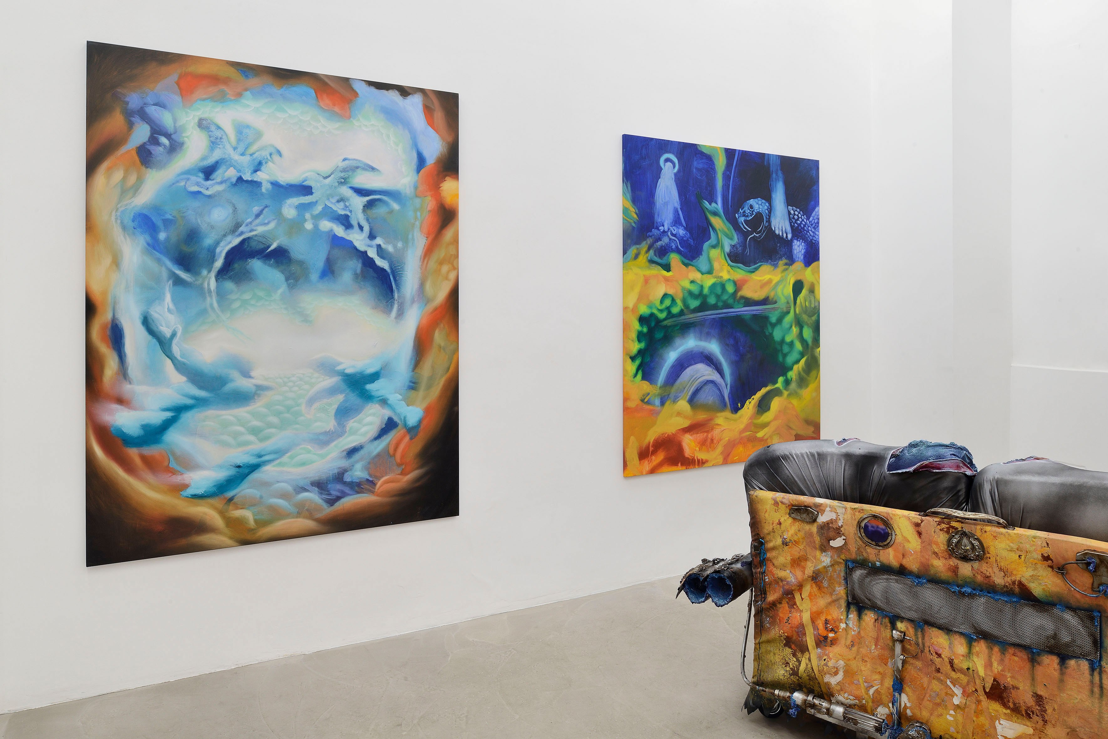 Diego Gualandris Escape from Regina Coeli, 2022 Installation view at ADA, Rome