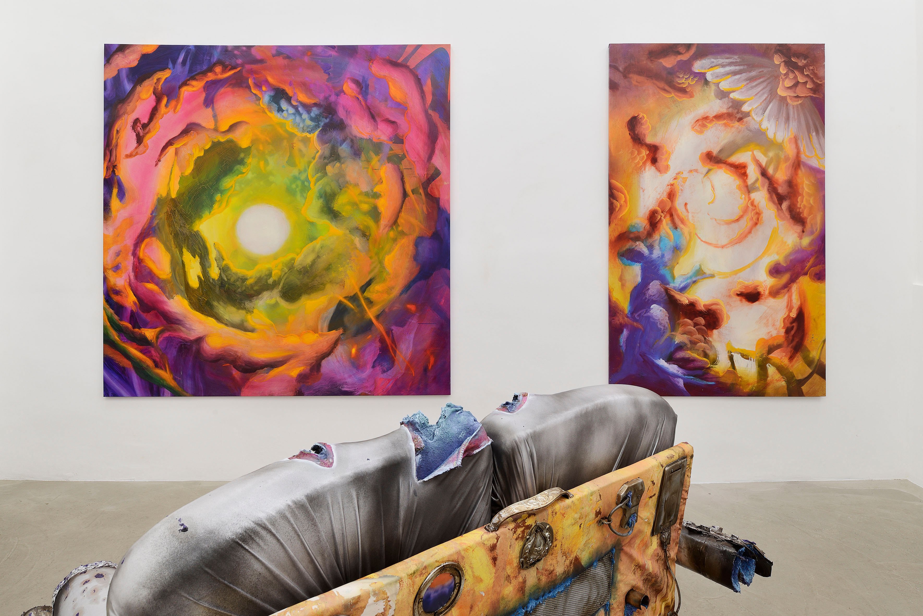 Diego Gualandris Escape from Regina Coeli, 2022 Installation view at ADA, Rome