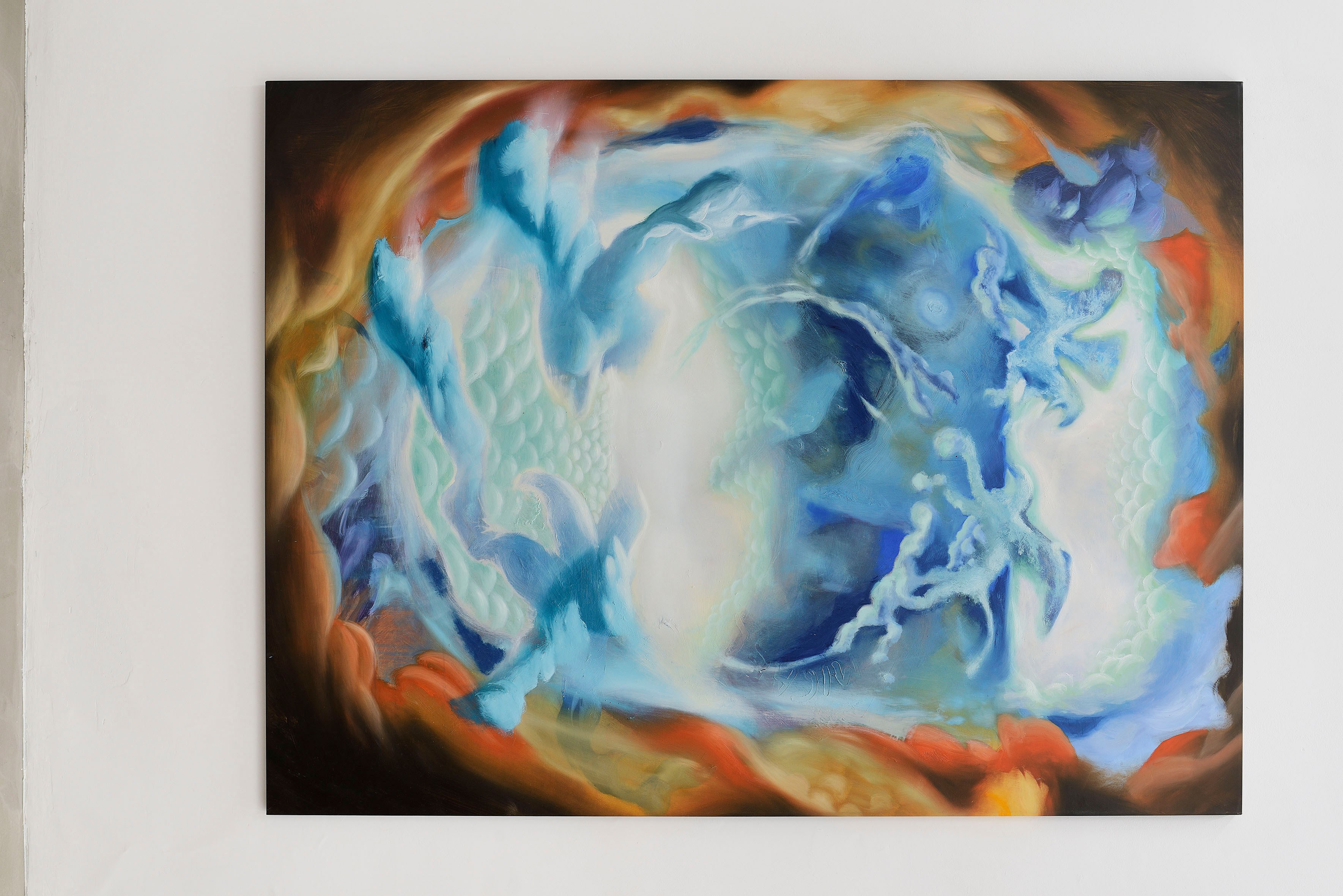 Diego Gualandris Micael, 2022 oil on canvas 150 x 200 x 3 cm