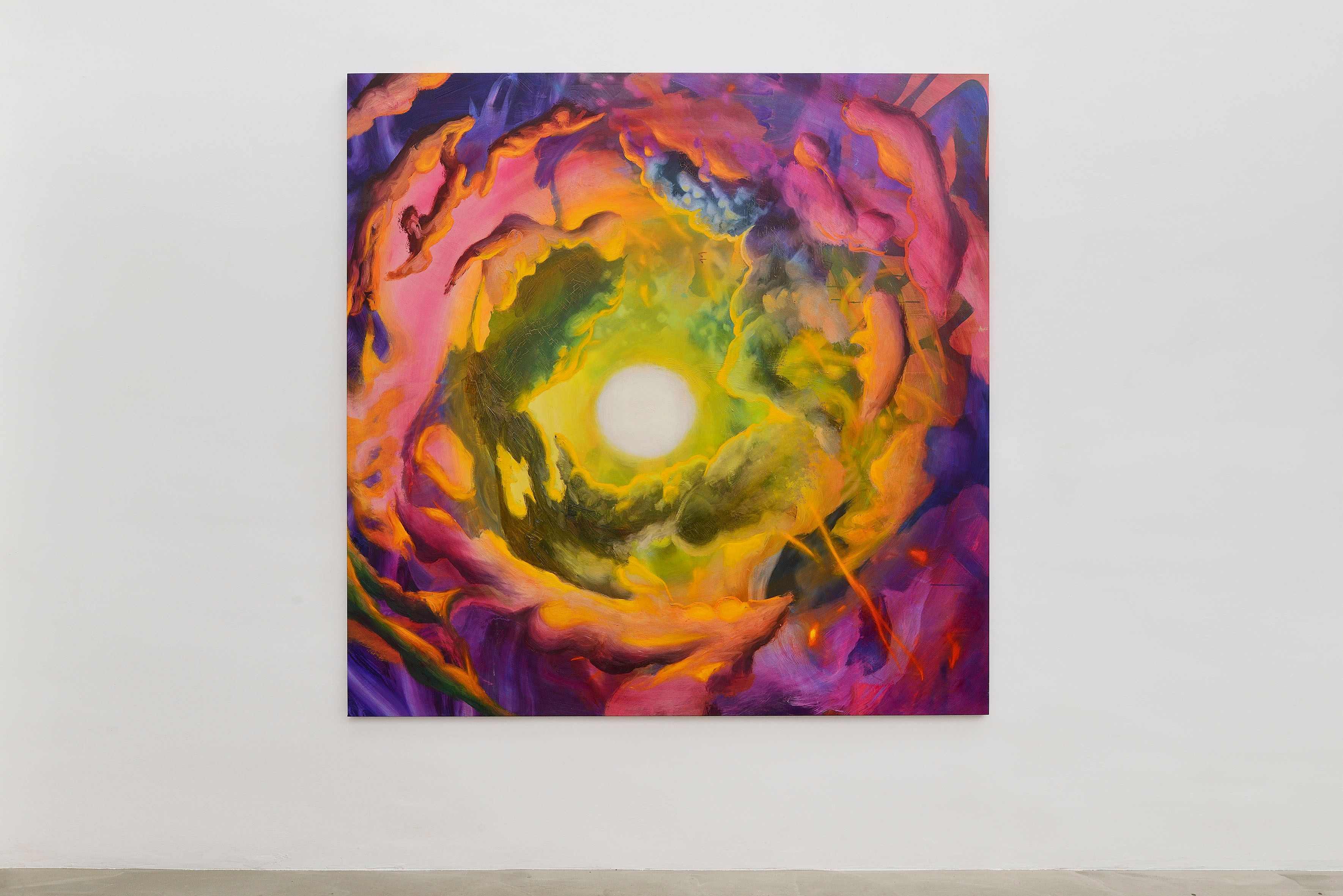 Diego Gualandris 11, 2022 oil on canvas 200 x 200 x 3 cm