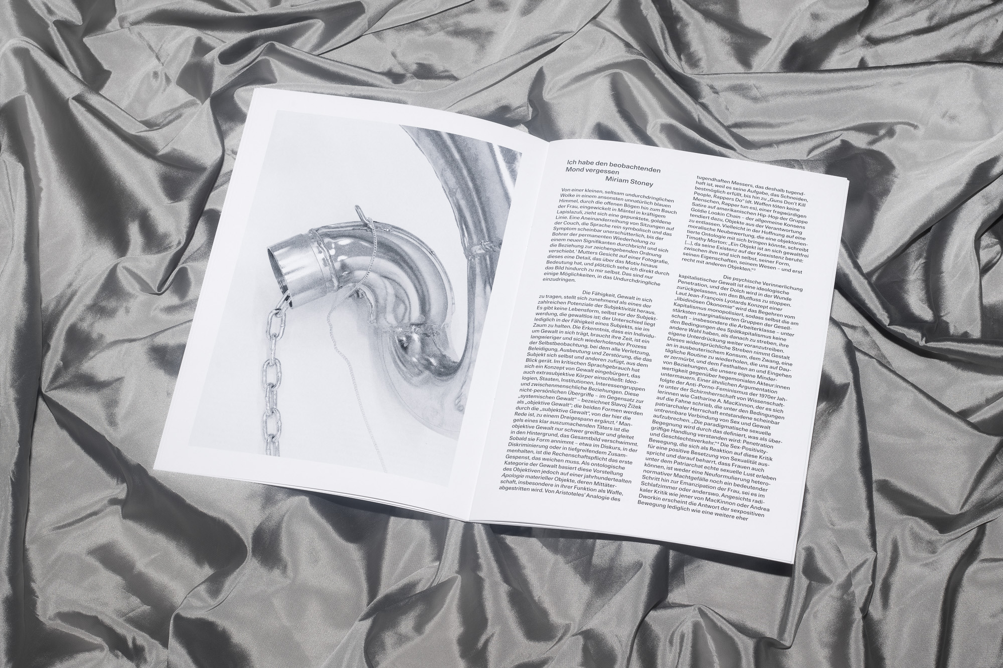 Publication view of "Kate Mackeson. Antechamber", Graphic Design by Vela Arbutina, Photography by Samuel Solazzo, Essays by Miriam Stoney, Antonina Krezdorn