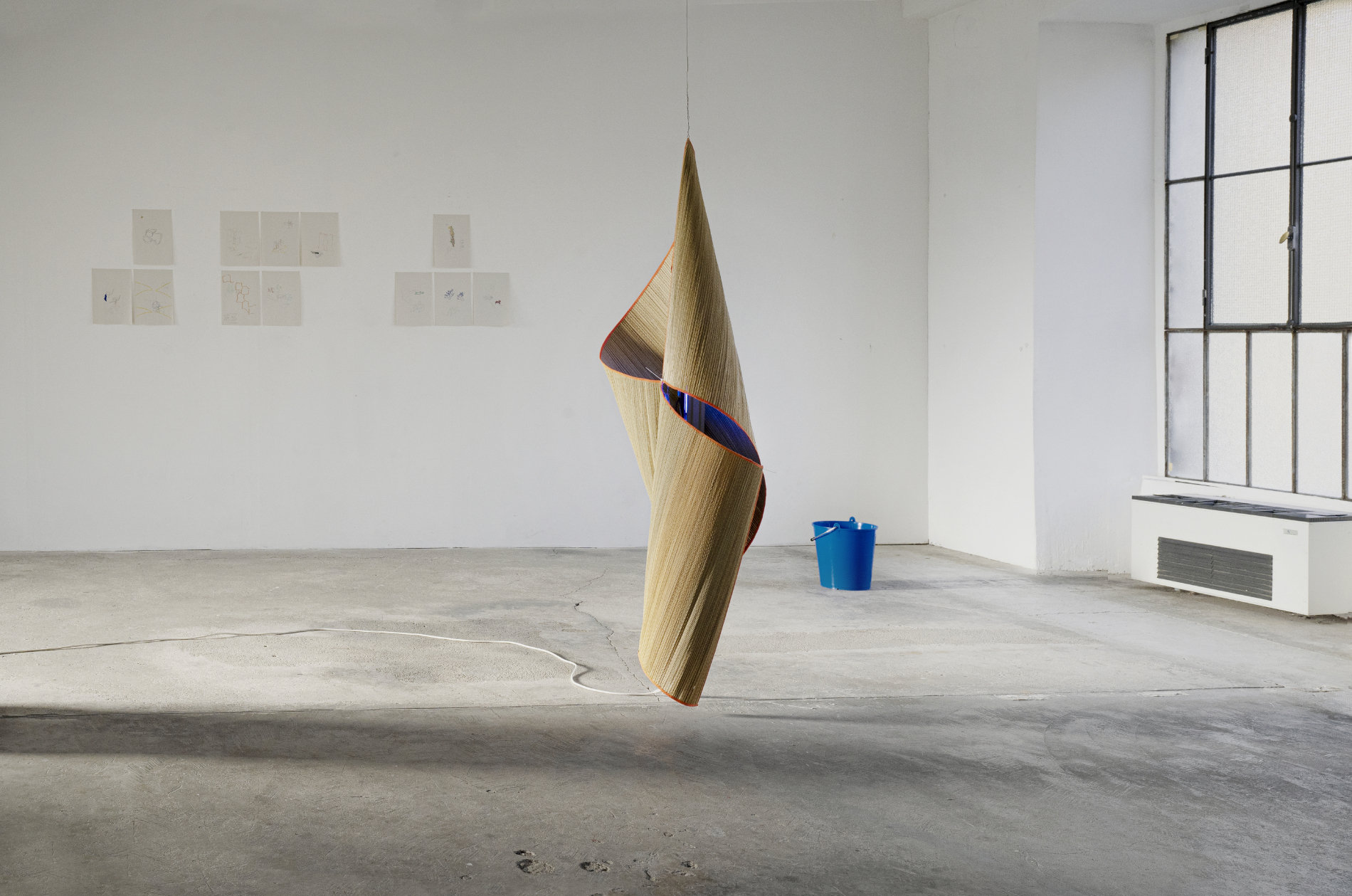 exhibition view : Andréa Sparta , Weather Report at Cittadellarte - 2022 photo ©Juliette Alhmah
