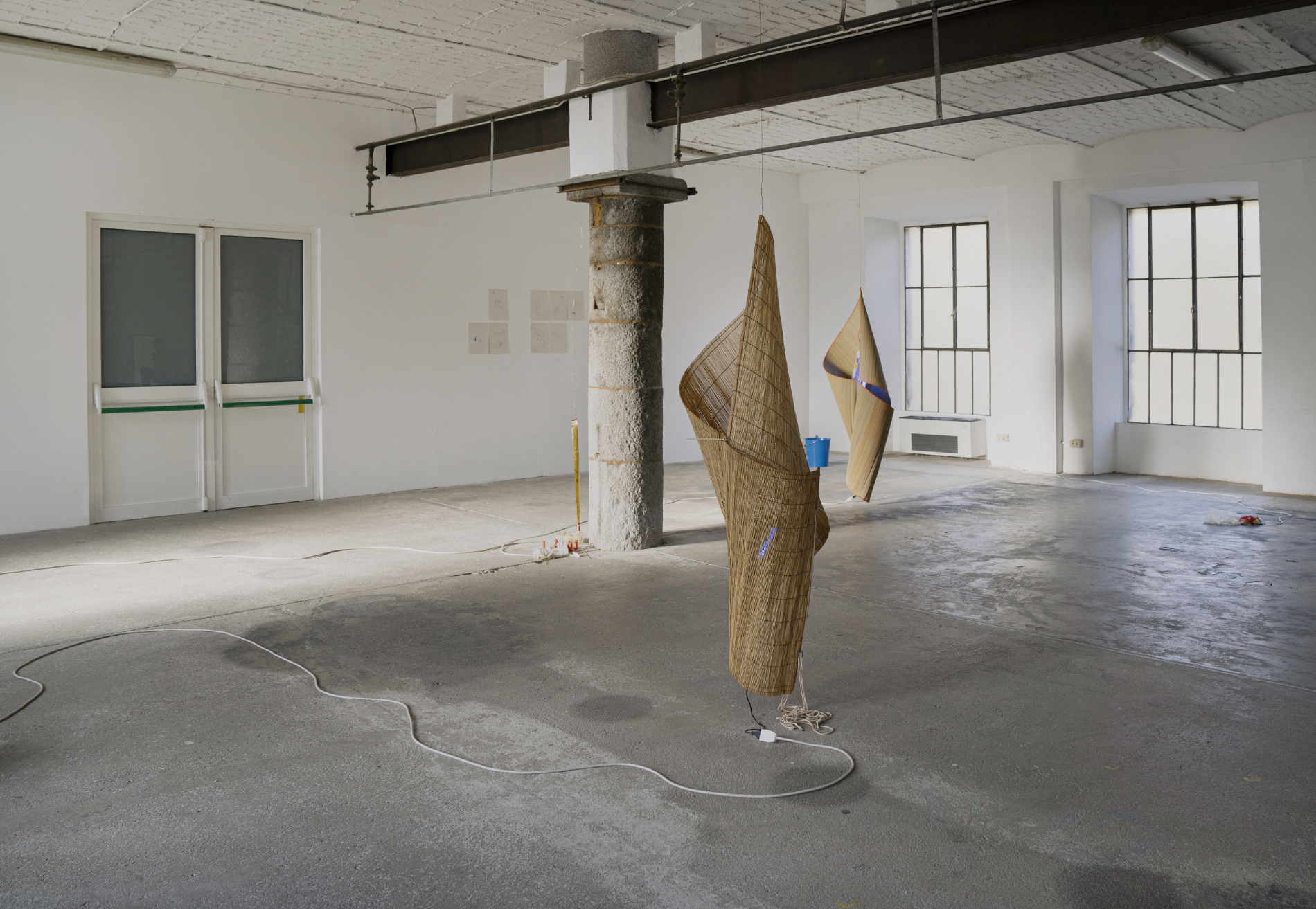exhibition view : Andréa Sparta , Weather Report at Cittadellarte - 2022 photo ©Juliette Alhmah