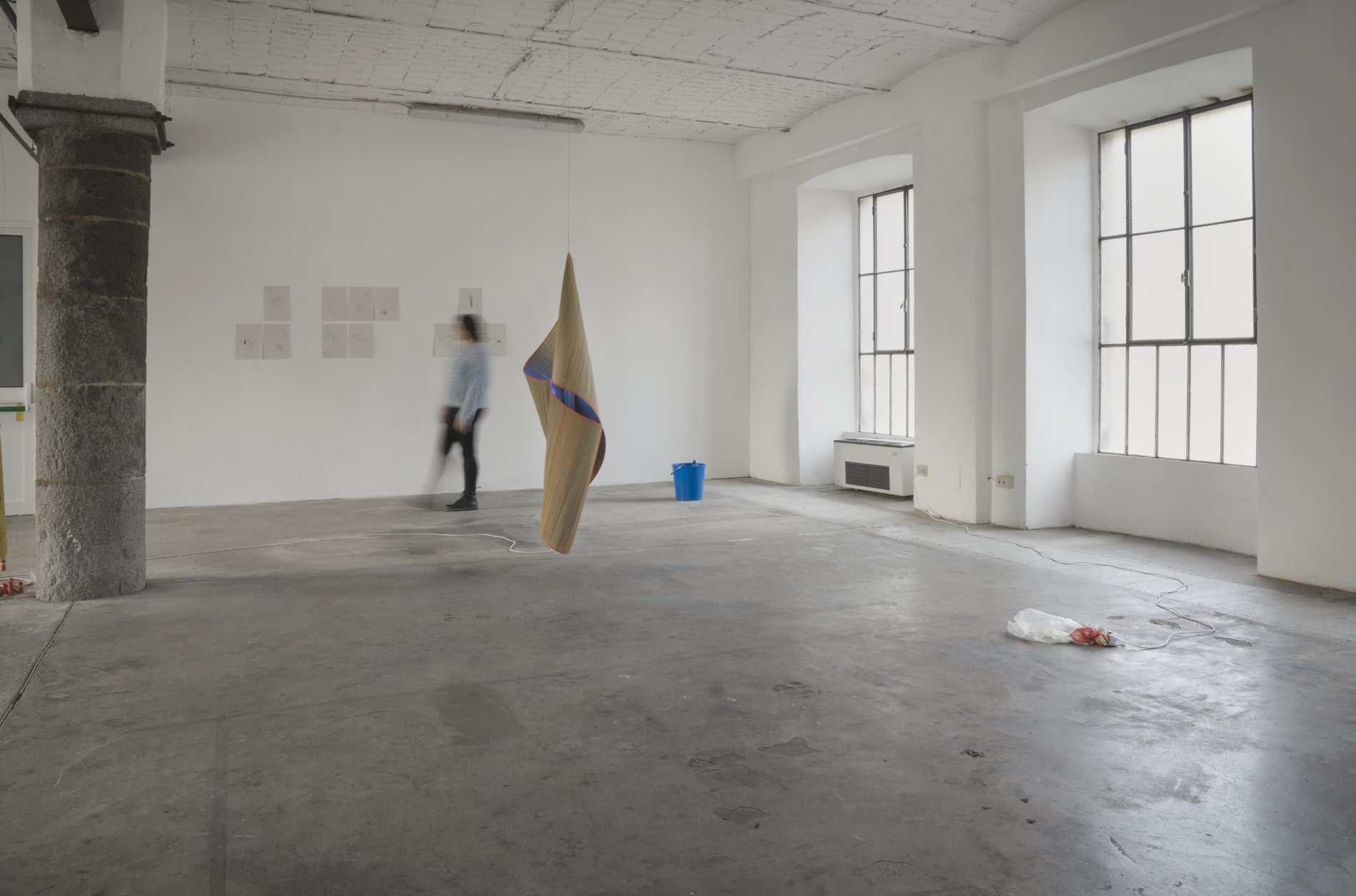 exhibition view : Andréa Sparta , Weather Report at Cittadellarte - 2022 photo ©Juliette Alhmah