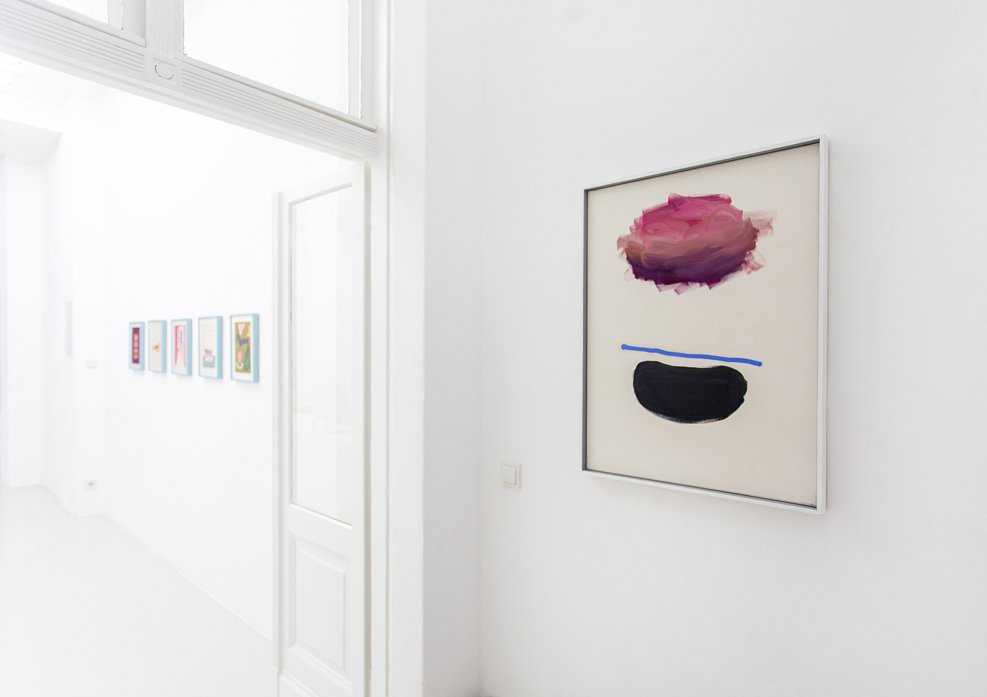 installation view Kallirroi Ioannidou It’s a Shadow not a Hole 2022 galerie burster
