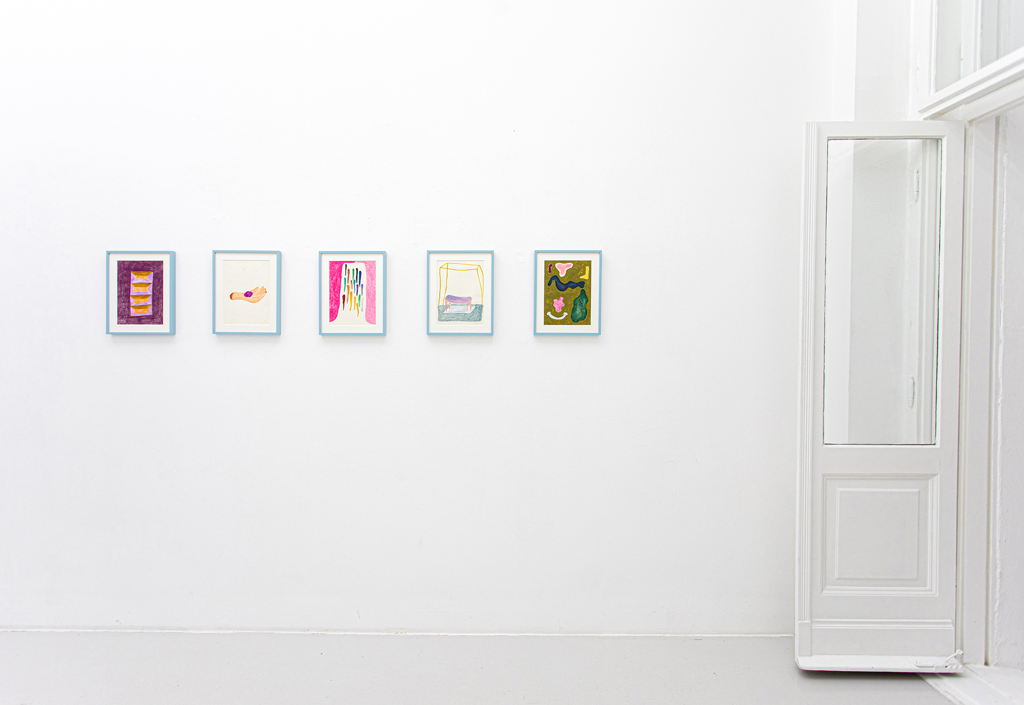 installation view Kallirroi Ioannidou It’s a Shadow not a Hole 2022 galerie burster