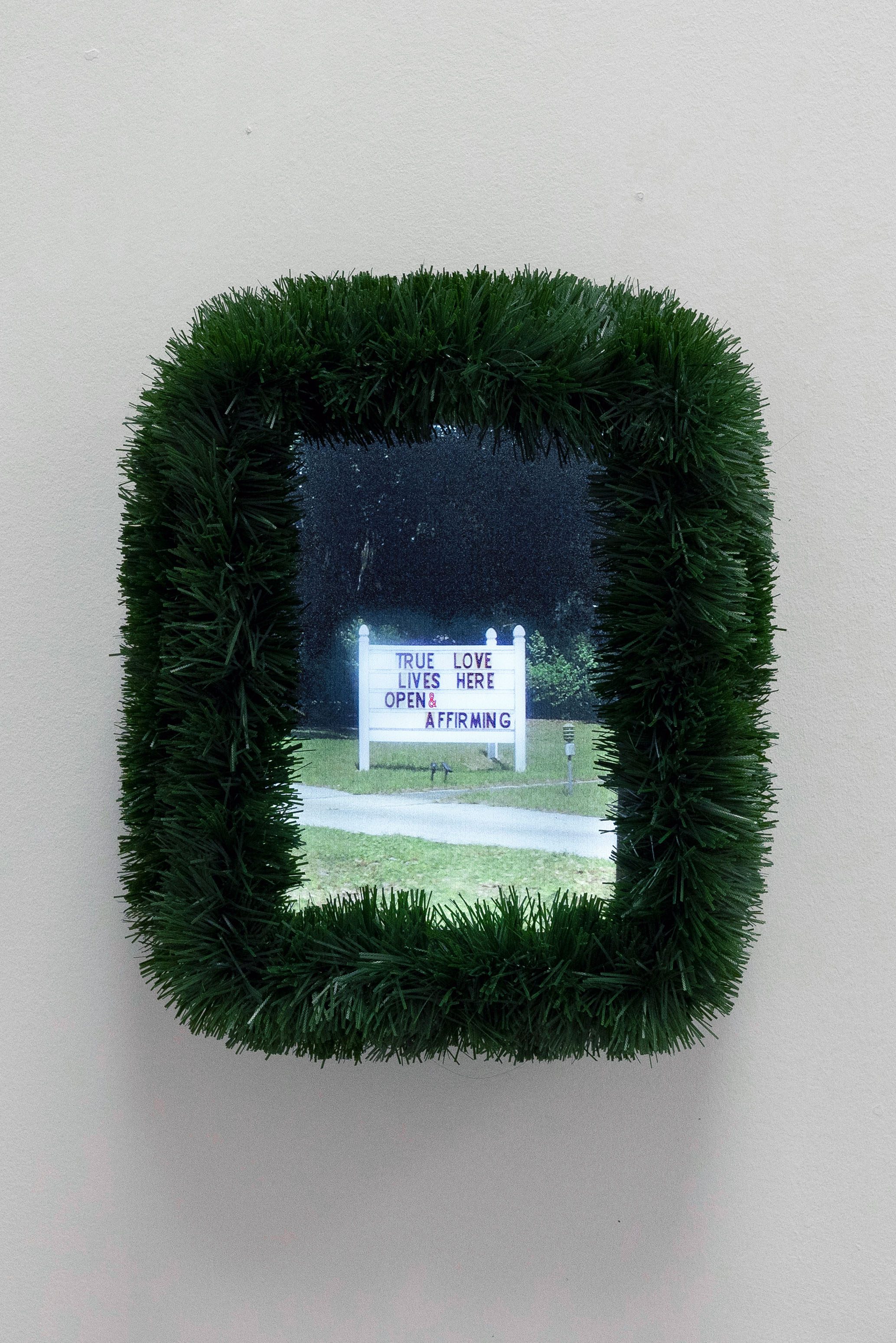 Nadia Markiewicz, DRIVE-THRU (2022) - True Love Lives Here, Open and Affirming